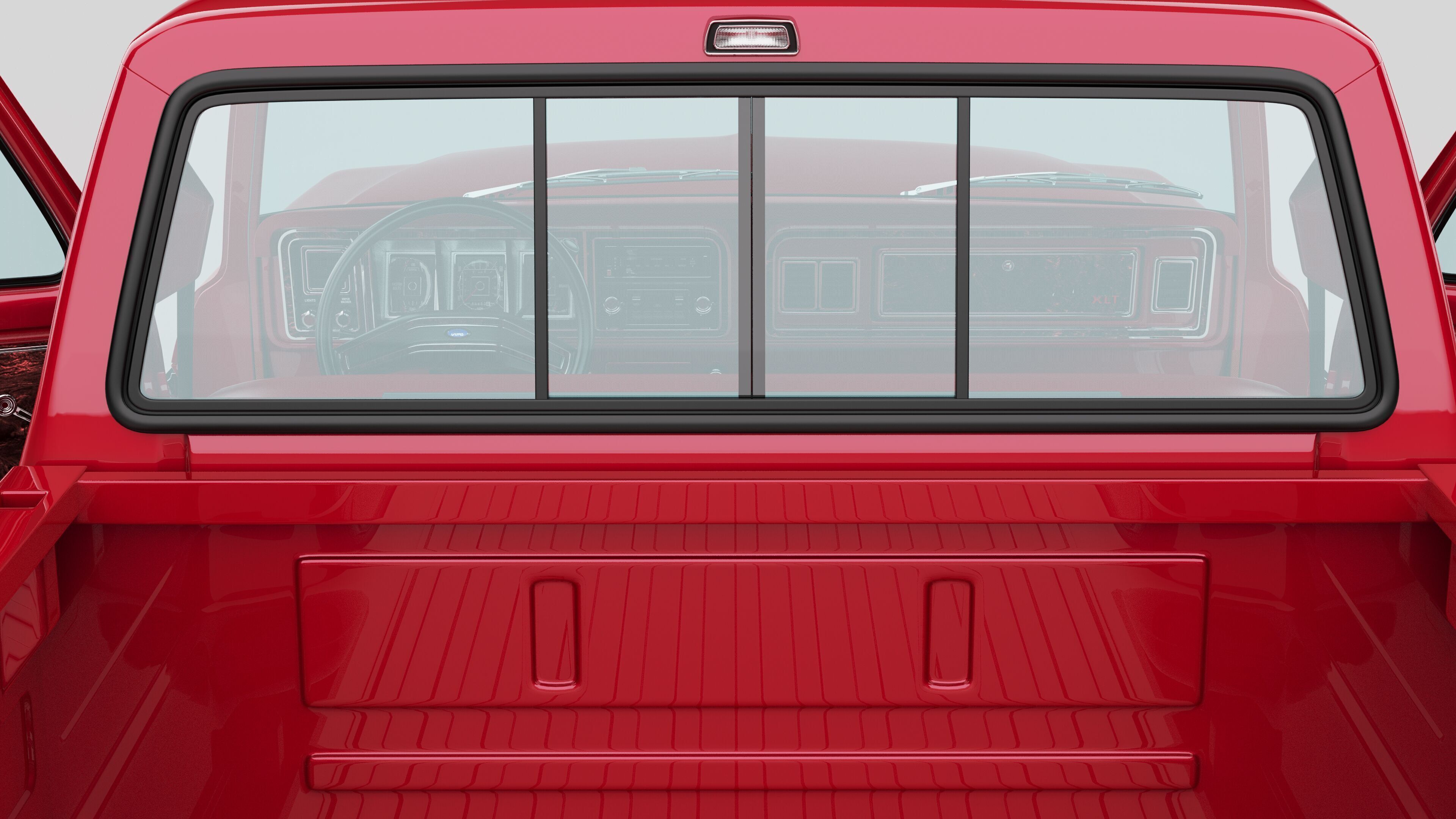 Pickup F250 Single Cab Mk2 1973 1976 1978 3D model_54