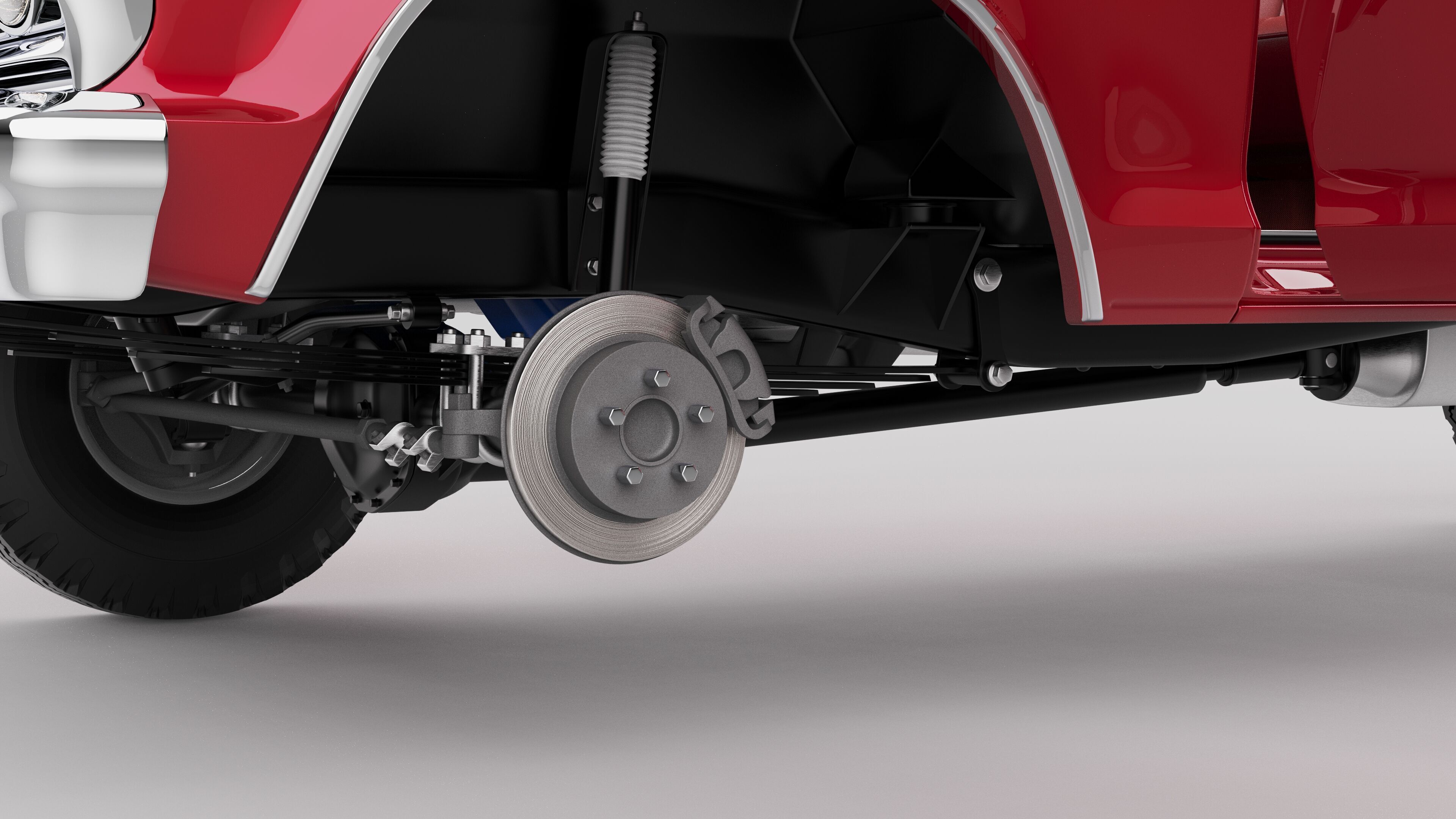 Pickup F250 Single Cab Mk2 1973 1976 1978 3D model_64