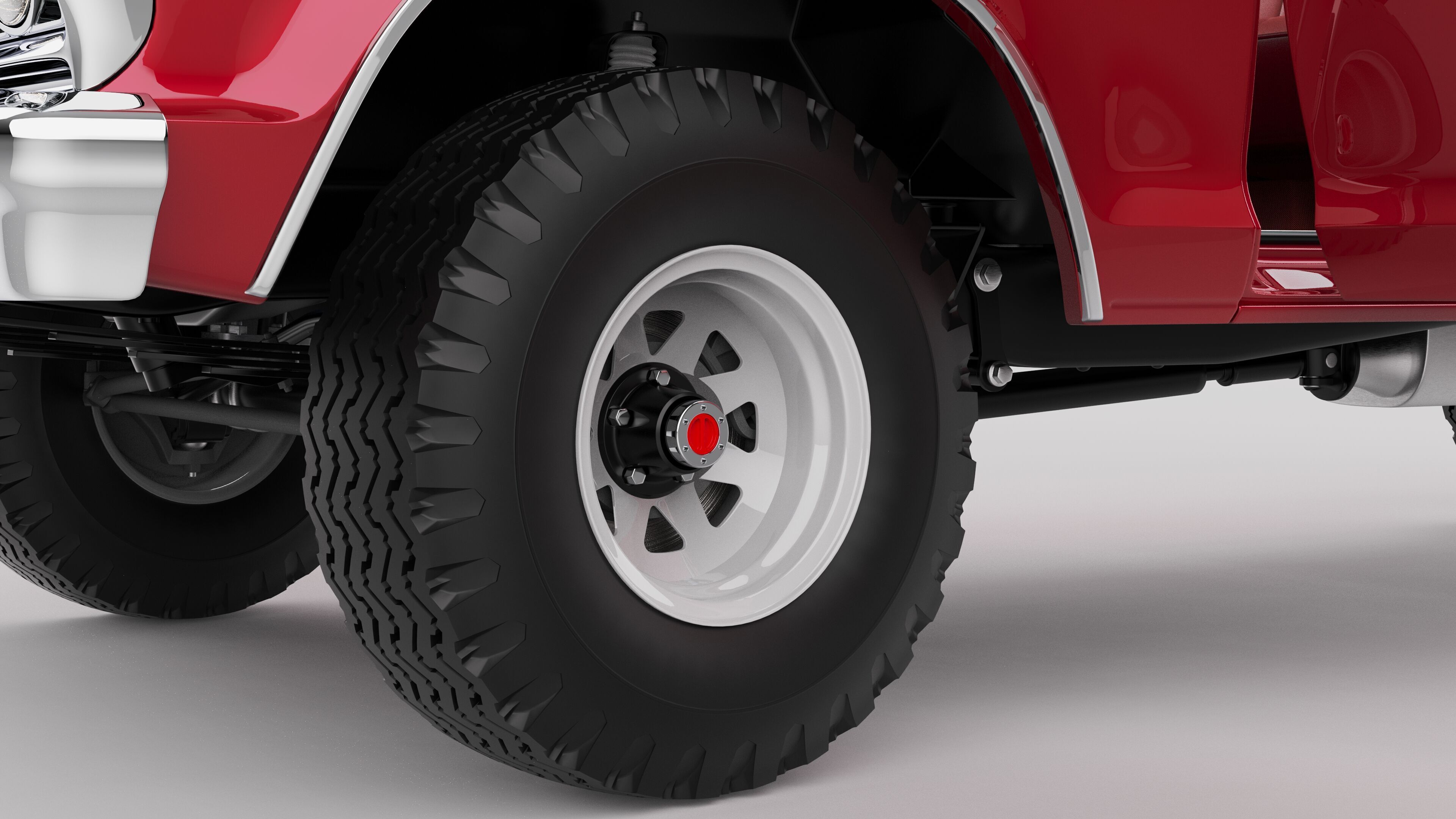 Pickup F250 Single Cab Mk2 1973 1976 1978 3D model_53