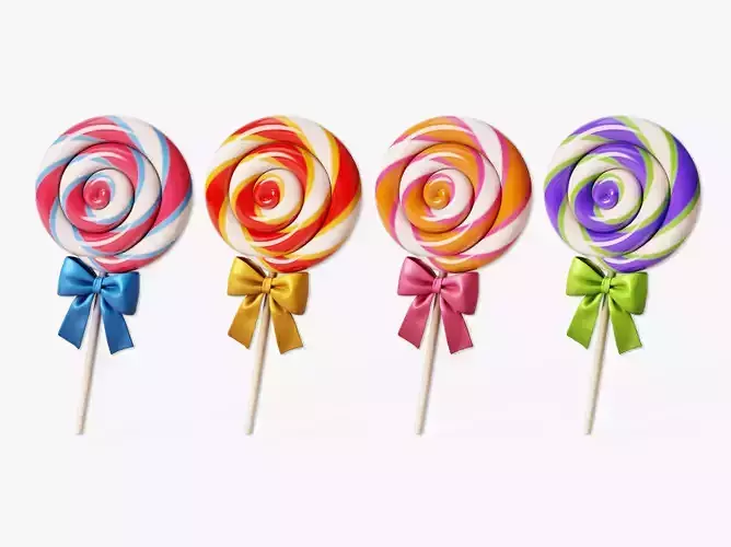 Swirl Lollipop Stylized