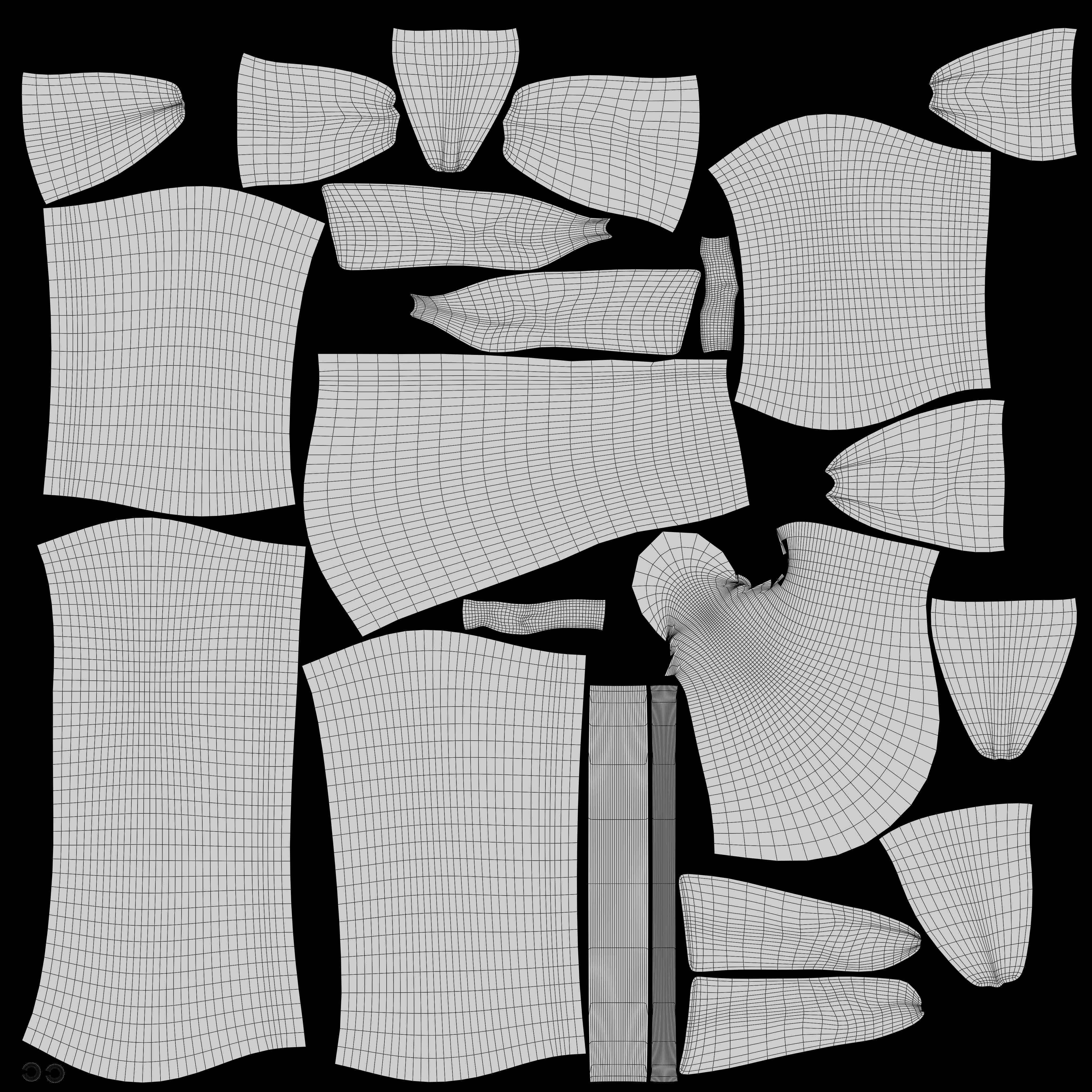 Swirl Lollipop Stylized 3D model_8