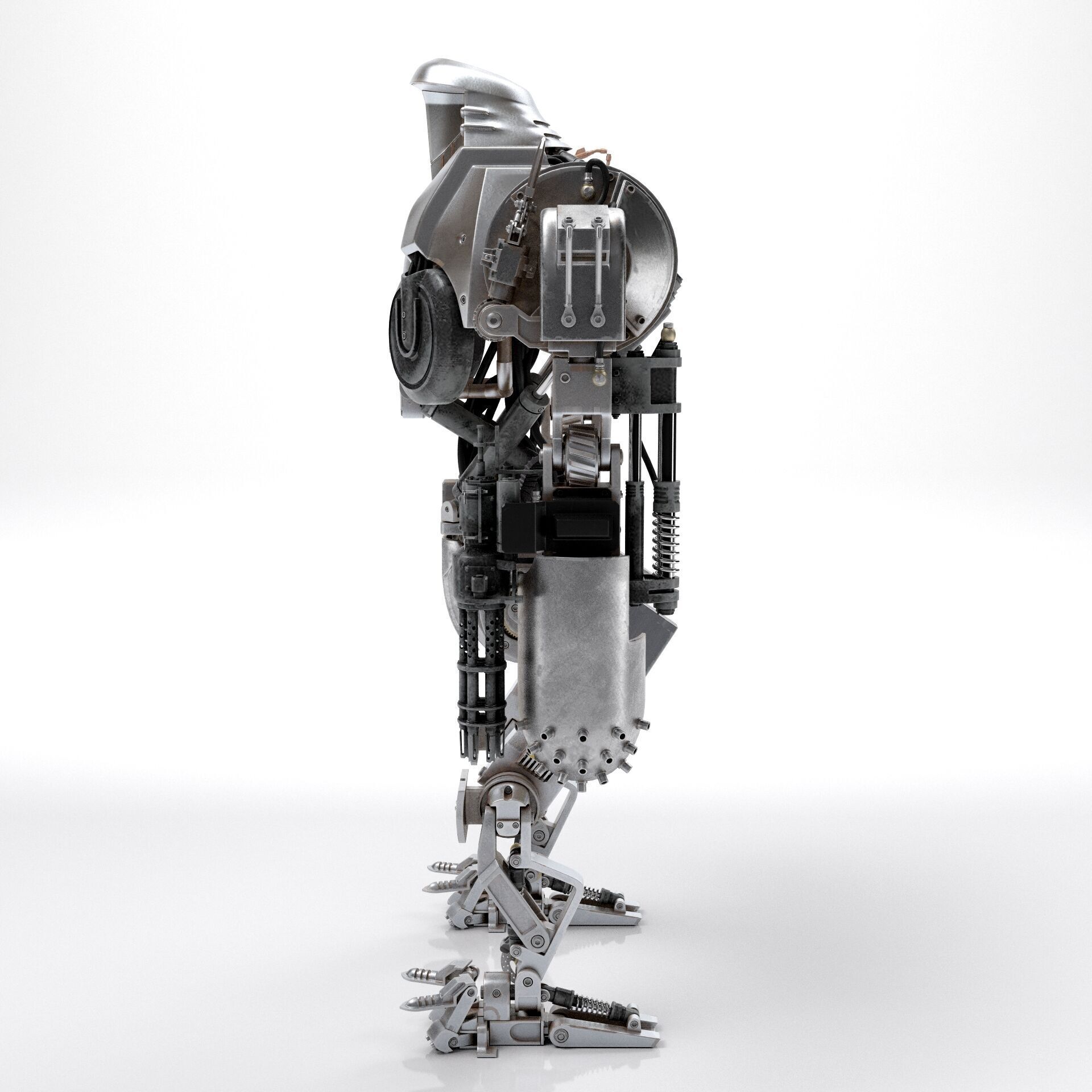 Cain Robocop 2 movie 1990 3D model_3