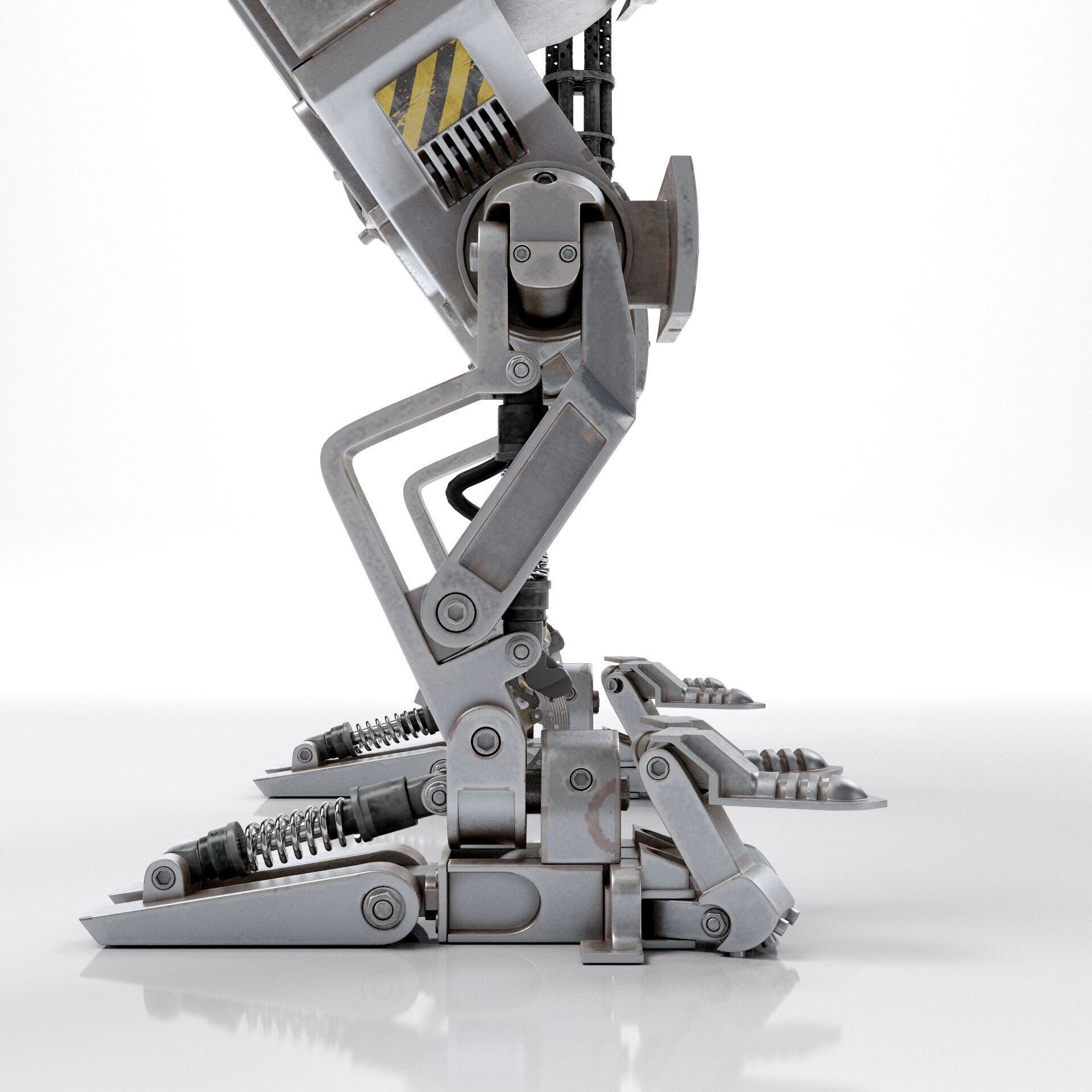 Cain Robocop 2 movie 1990 3D model_8