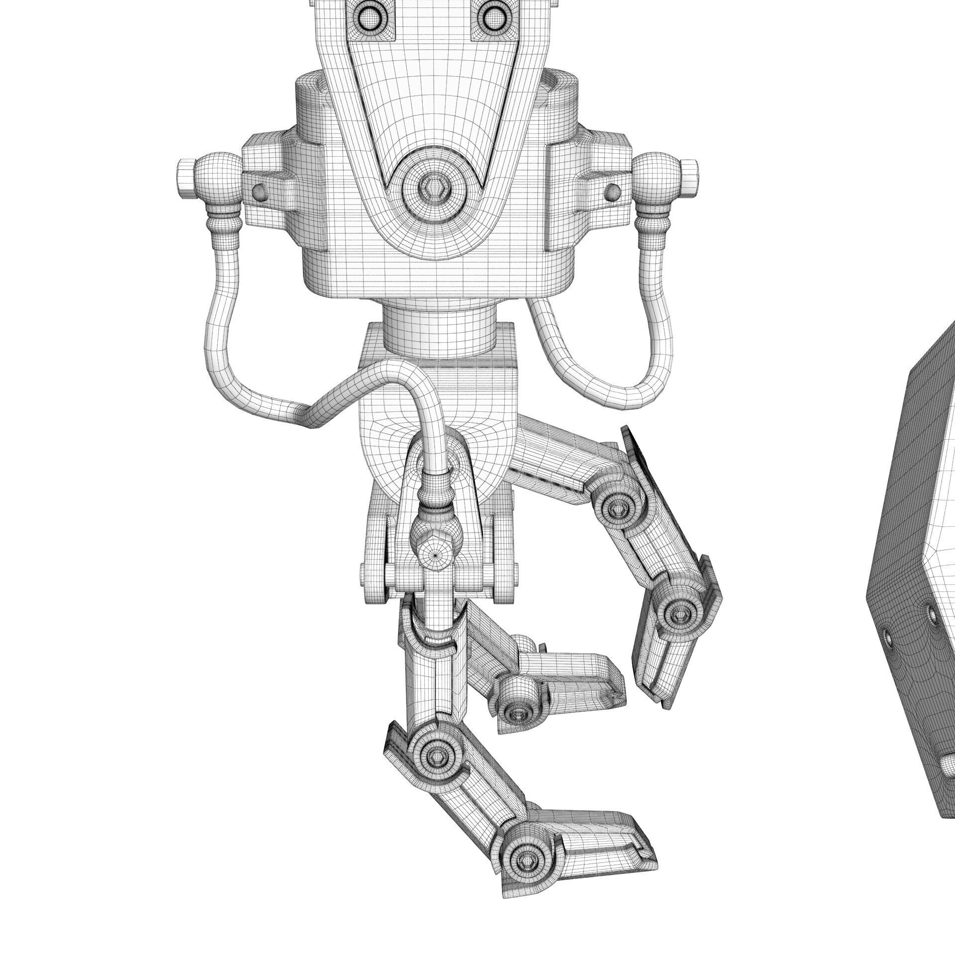 Cain Robocop 2 movie 1990 3D model_39