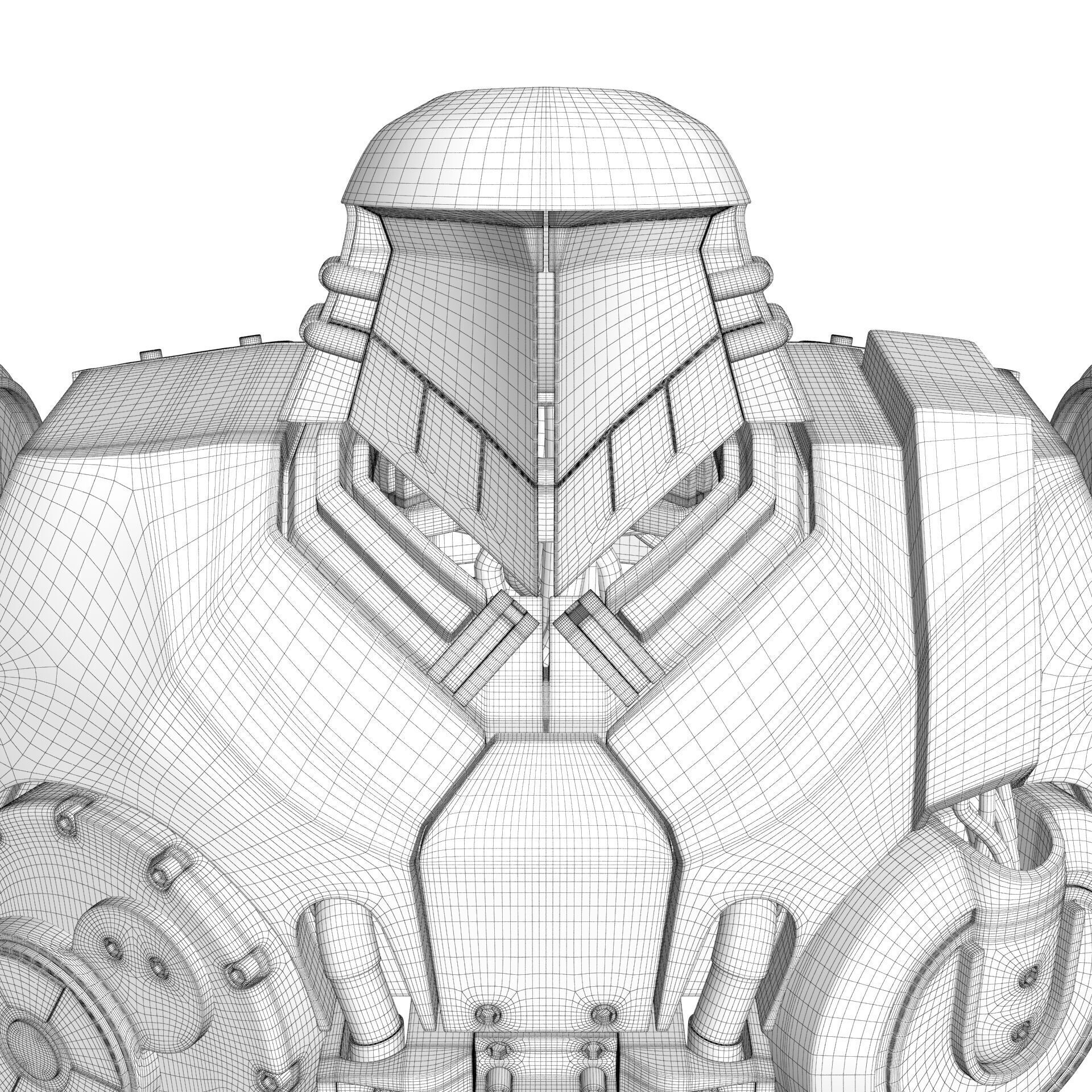 Cain Robocop 2 movie 1990 3D model_32