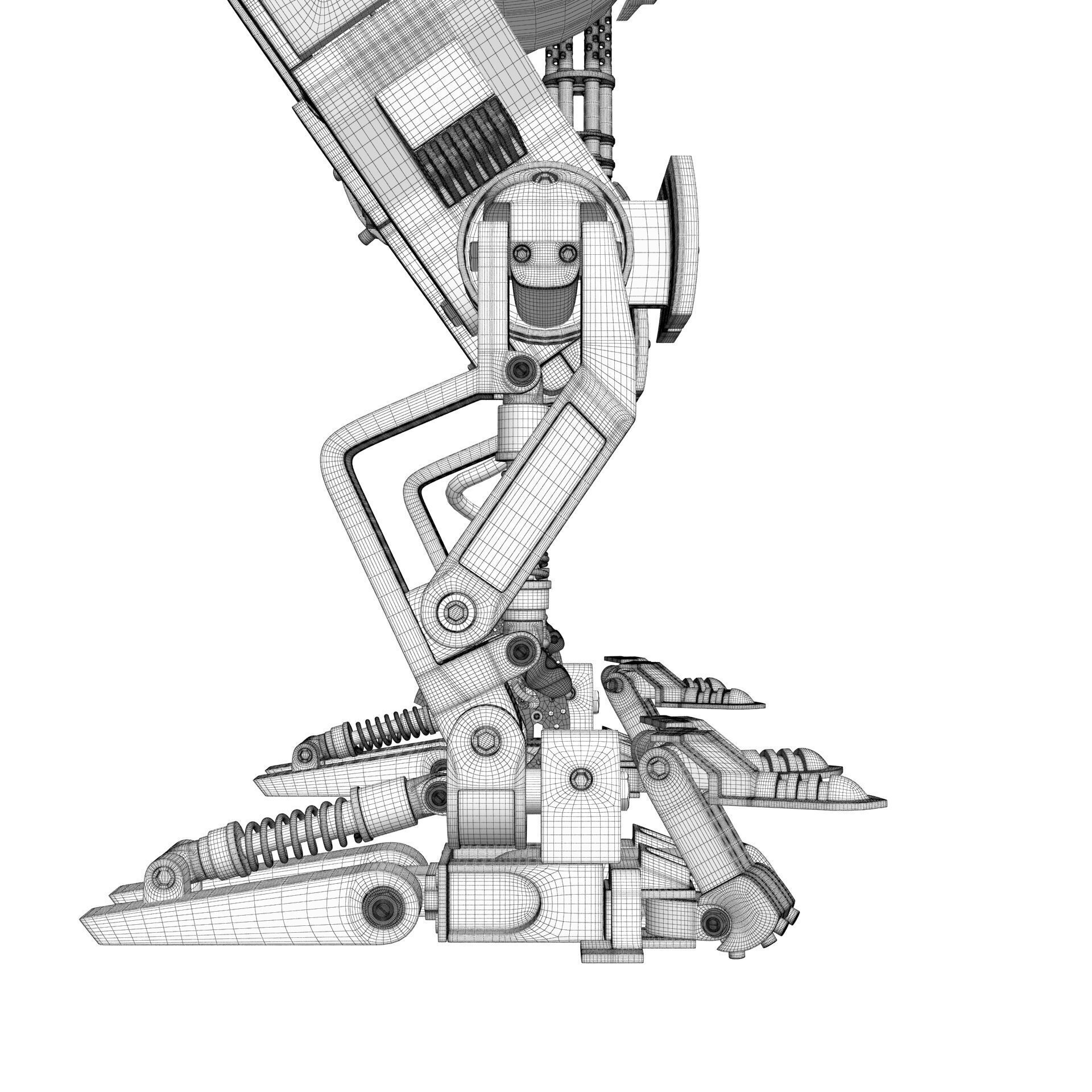 Cain Robocop 2 movie 1990 3D model_30
