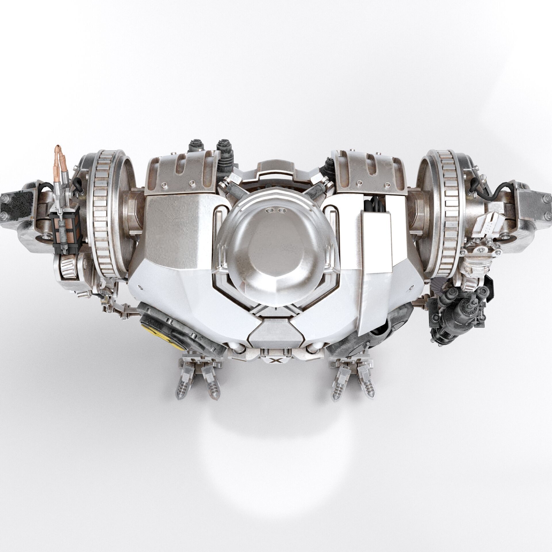 Cain Robocop 2 movie 1990 3D model_13