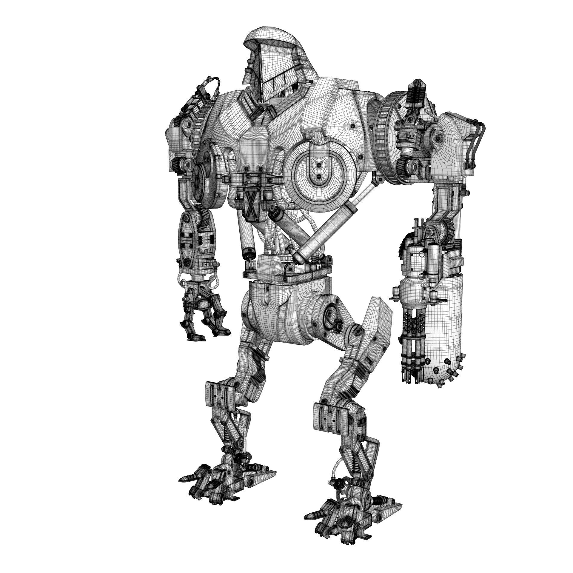 Cain Robocop 2 movie 1990 3D model_23