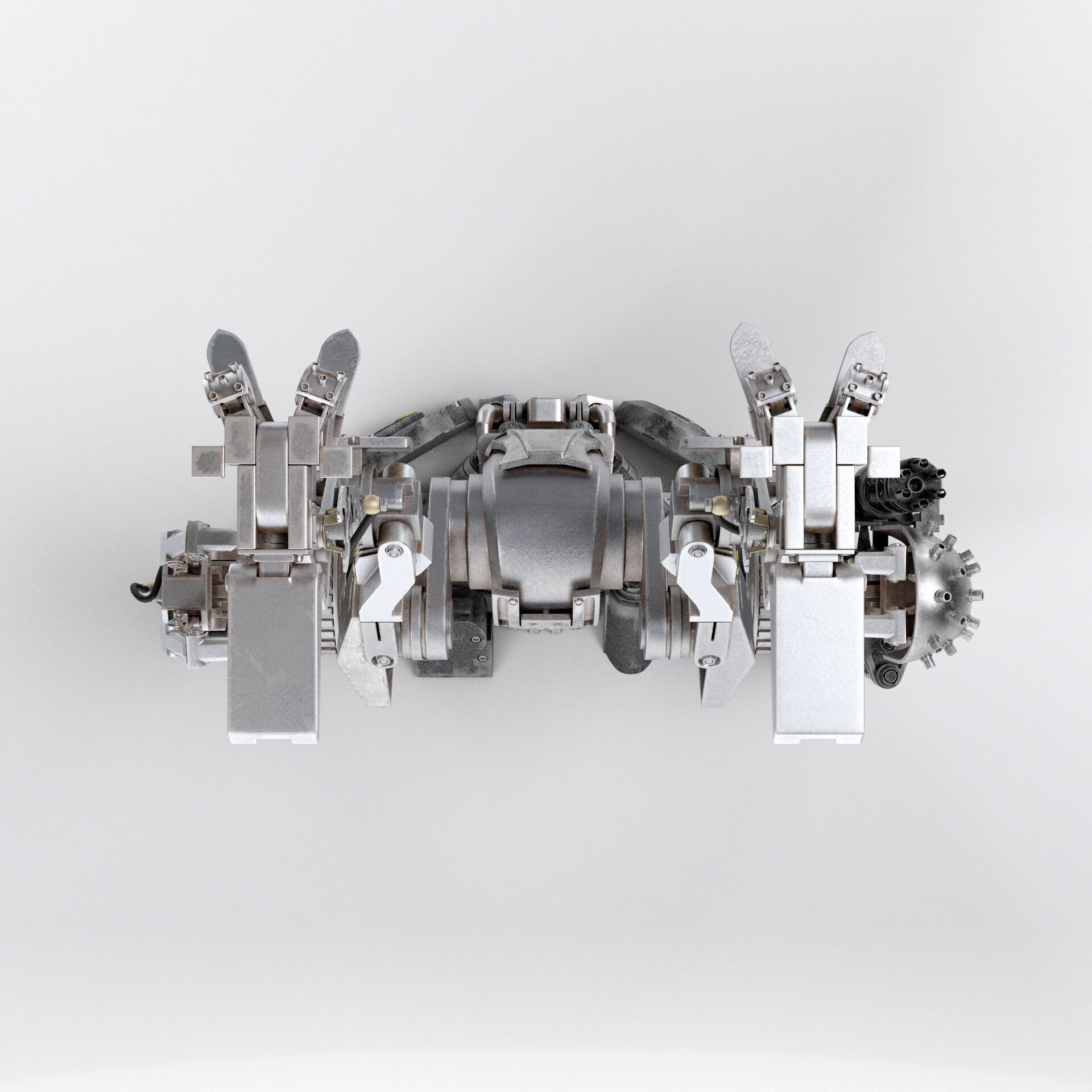 Cain Robocop 2 movie 1990 3D model_12