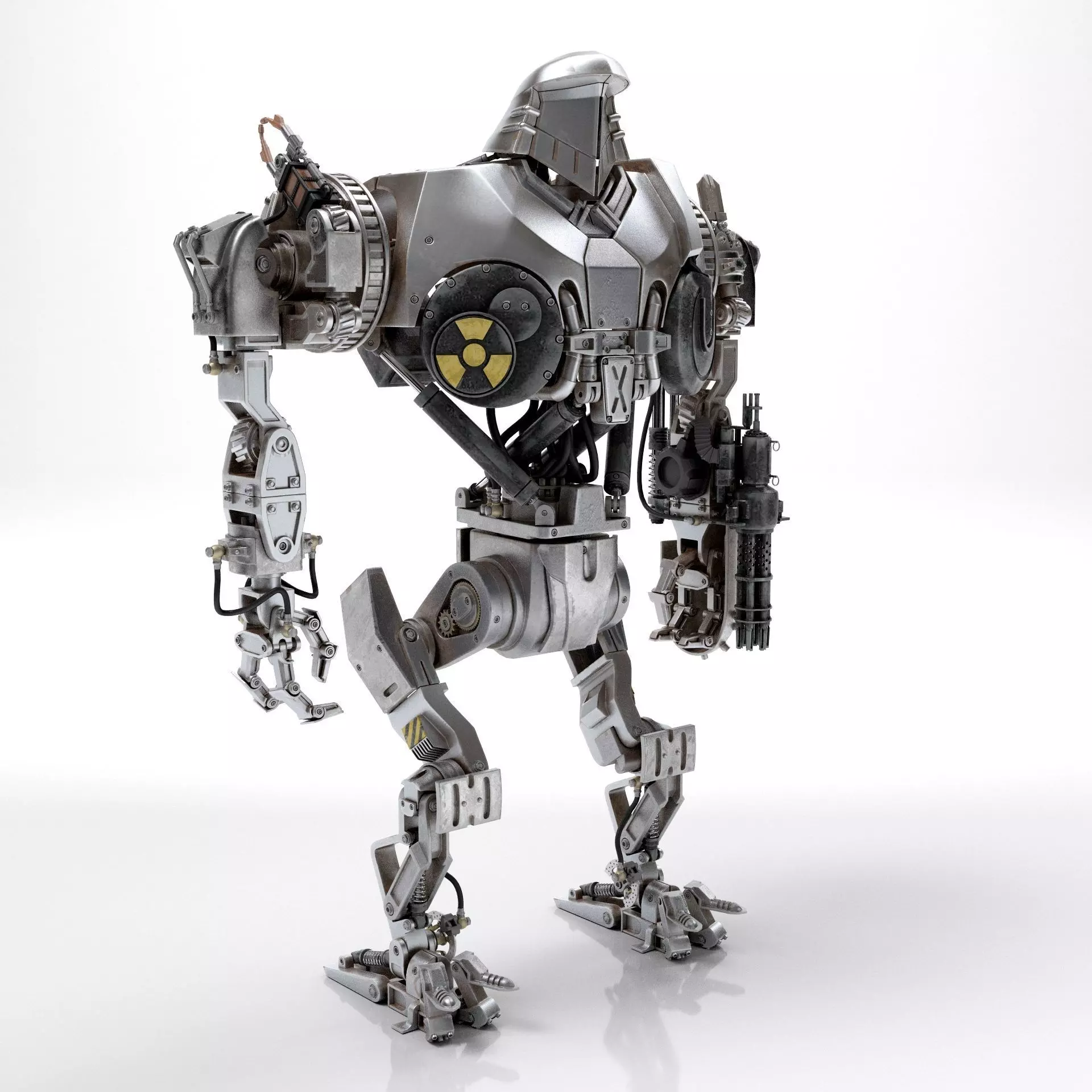 Cain Robocop 2 movie 1990 3D model_0