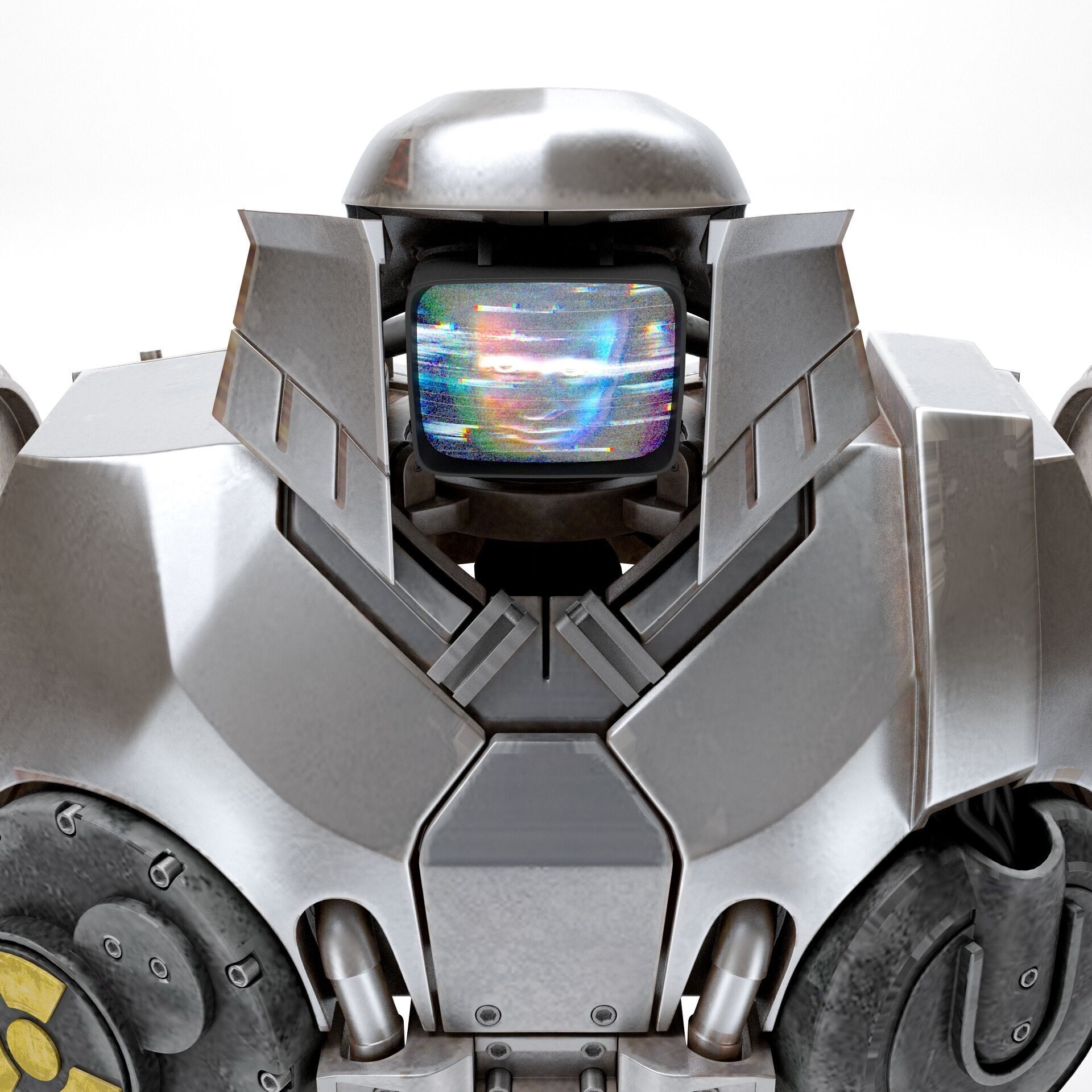 Cain Robocop 2 movie 1990 3D model_9