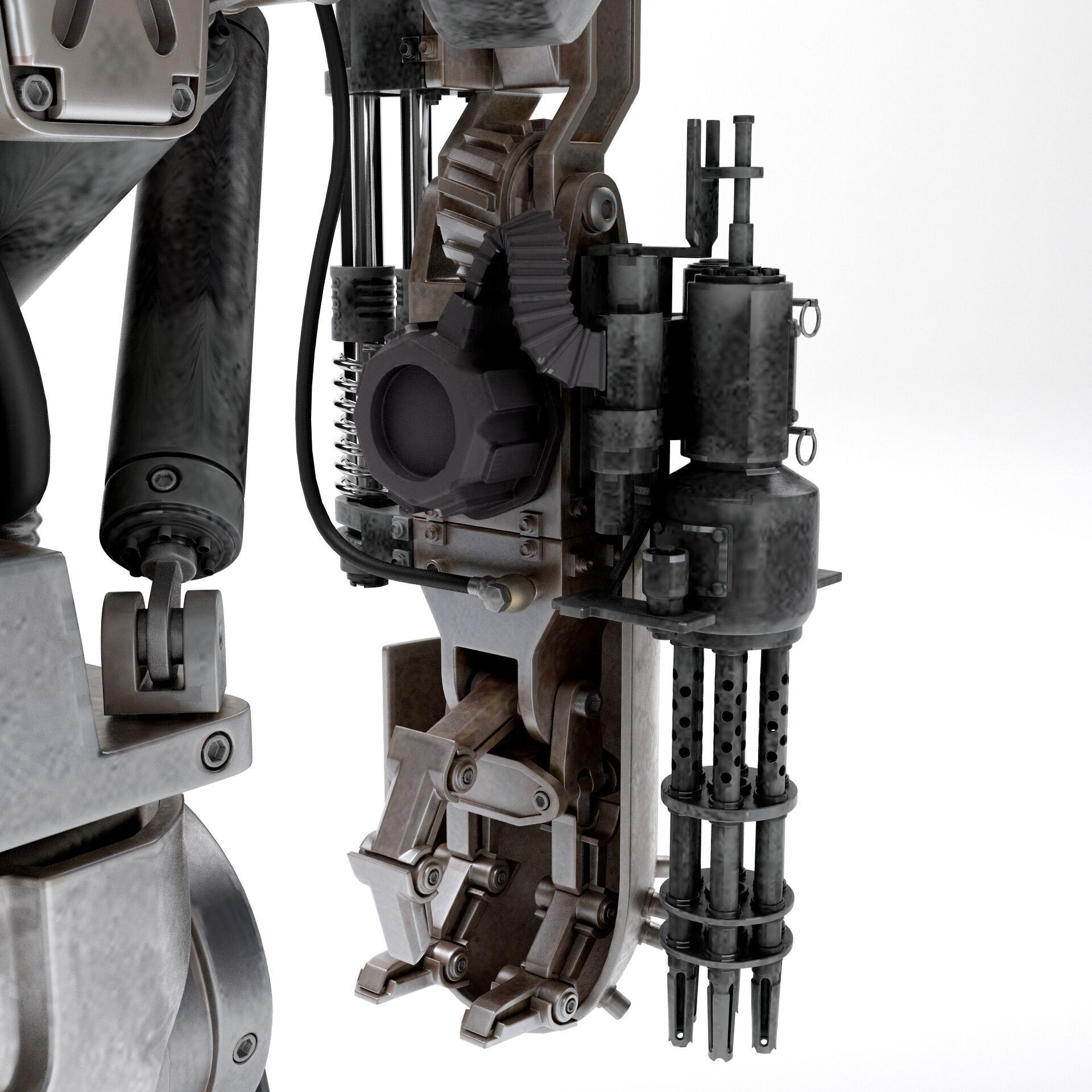 Cain Robocop 2 movie 1990 3D model_18