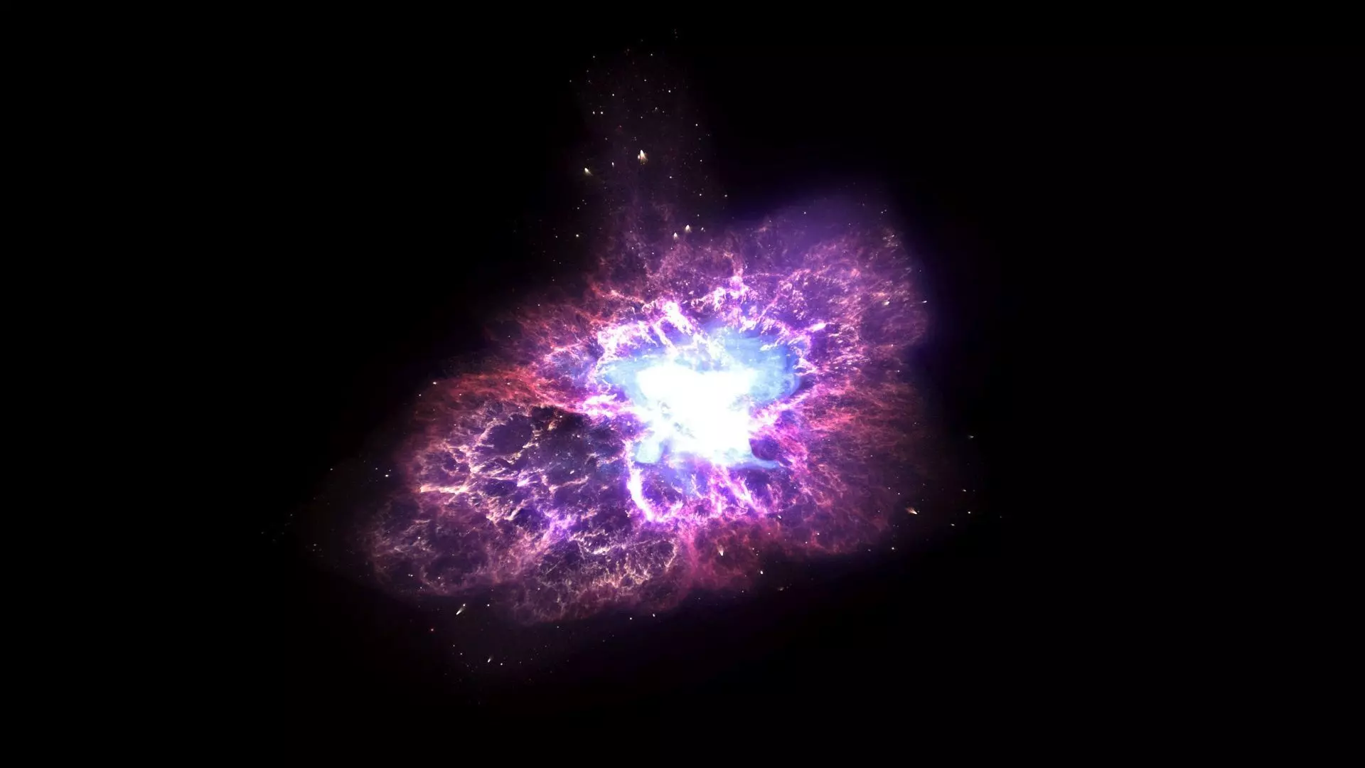 Crab Nebula 3D model