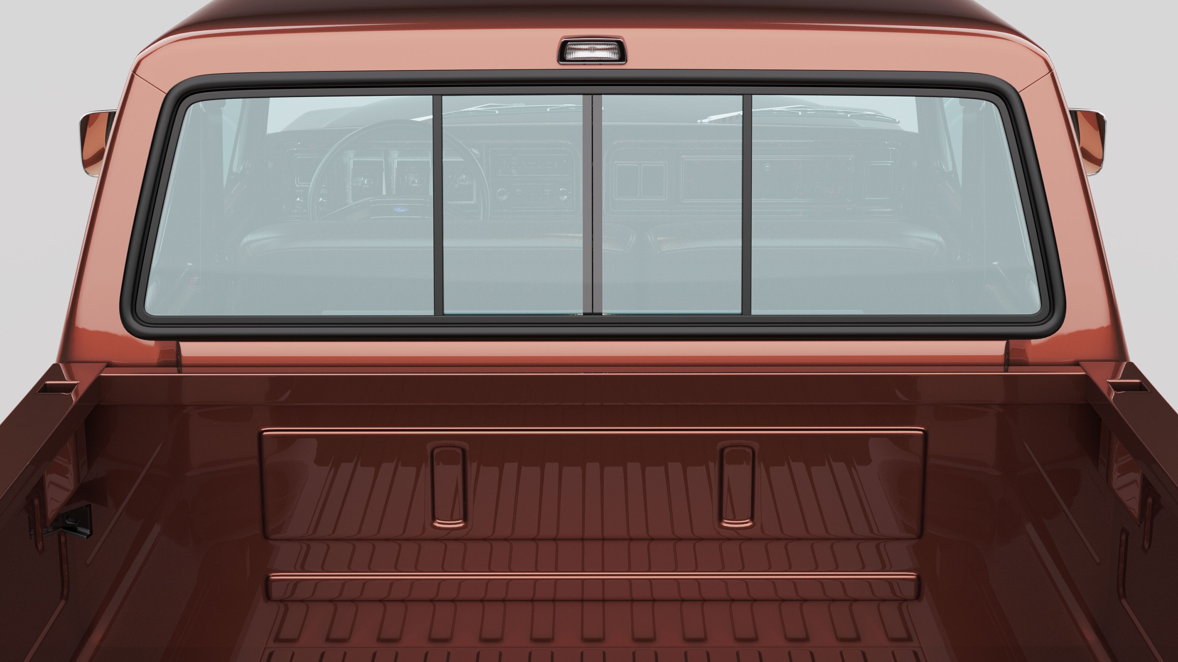 Pickup F250 Super Cab Mk2 1973 1976 1978 3D model_69