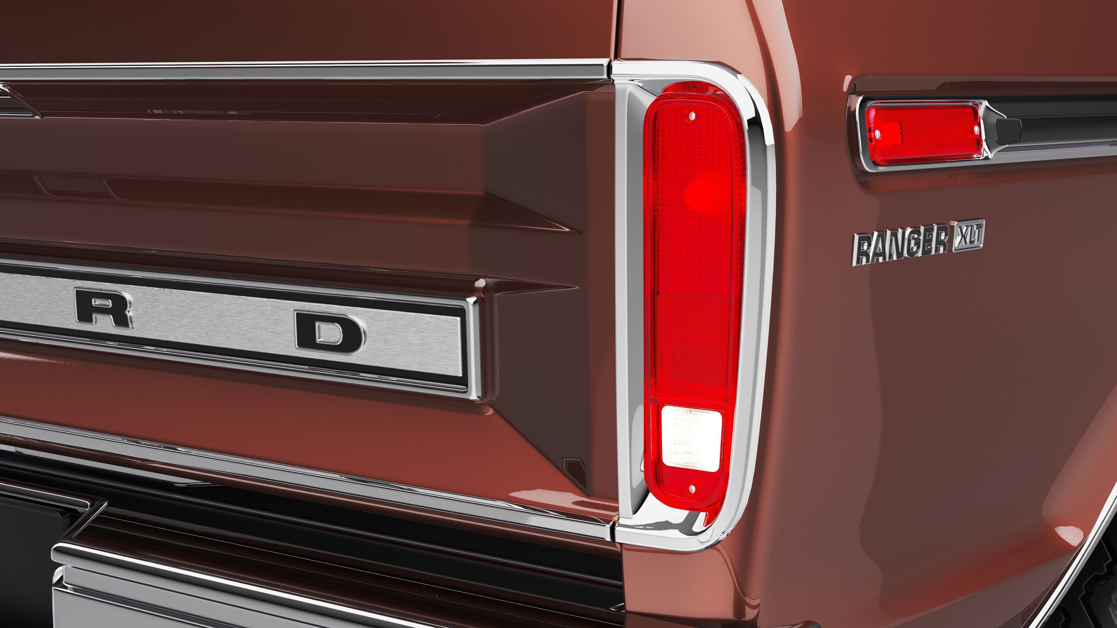 Pickup F250 Super Cab Mk2 1973 1976 1978 3D model_67