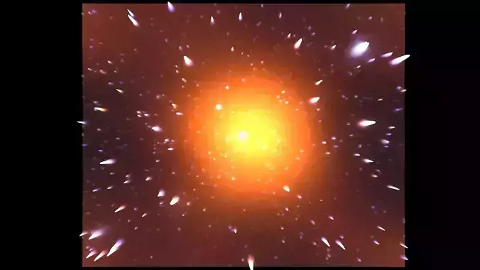 Phoenix Cluster 3D model