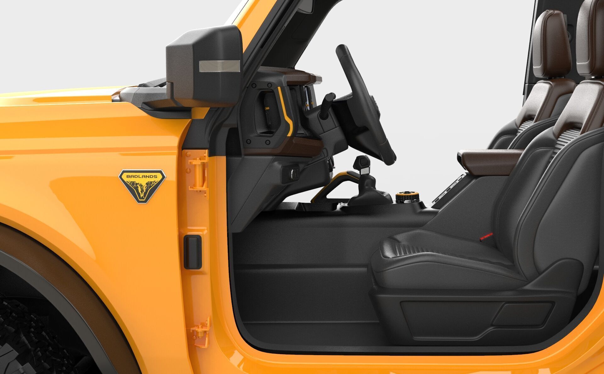 SUV Bronco Mk6 2021 3D model_43