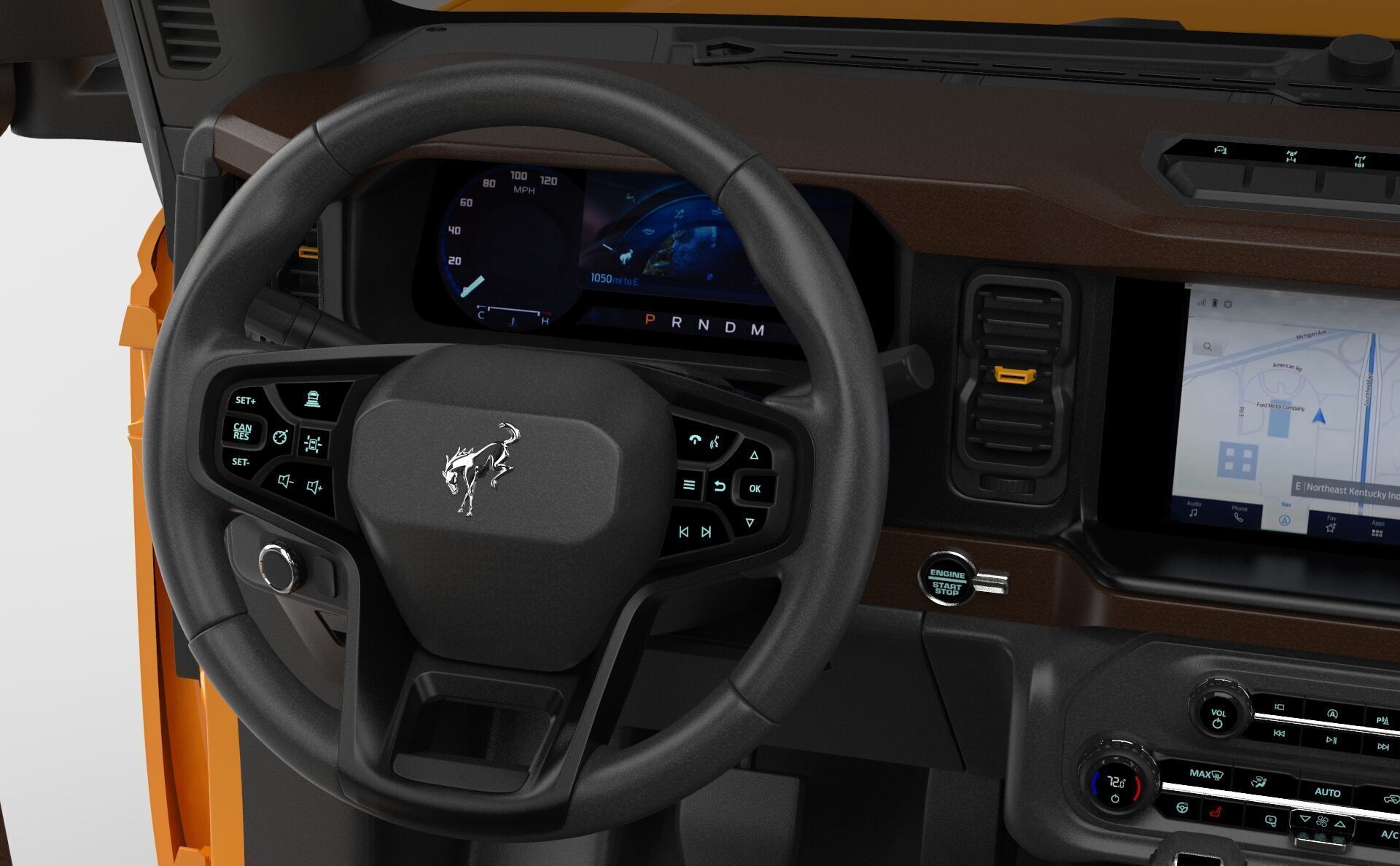 SUV Bronco Mk6 2021 3D model_45