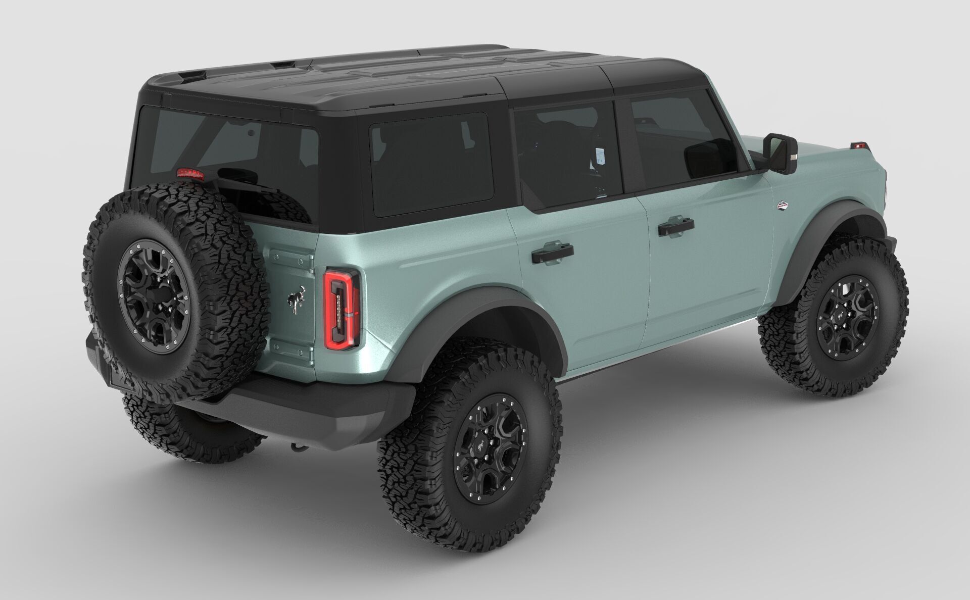 SUV Bronco Mk6 2021 3D model_61