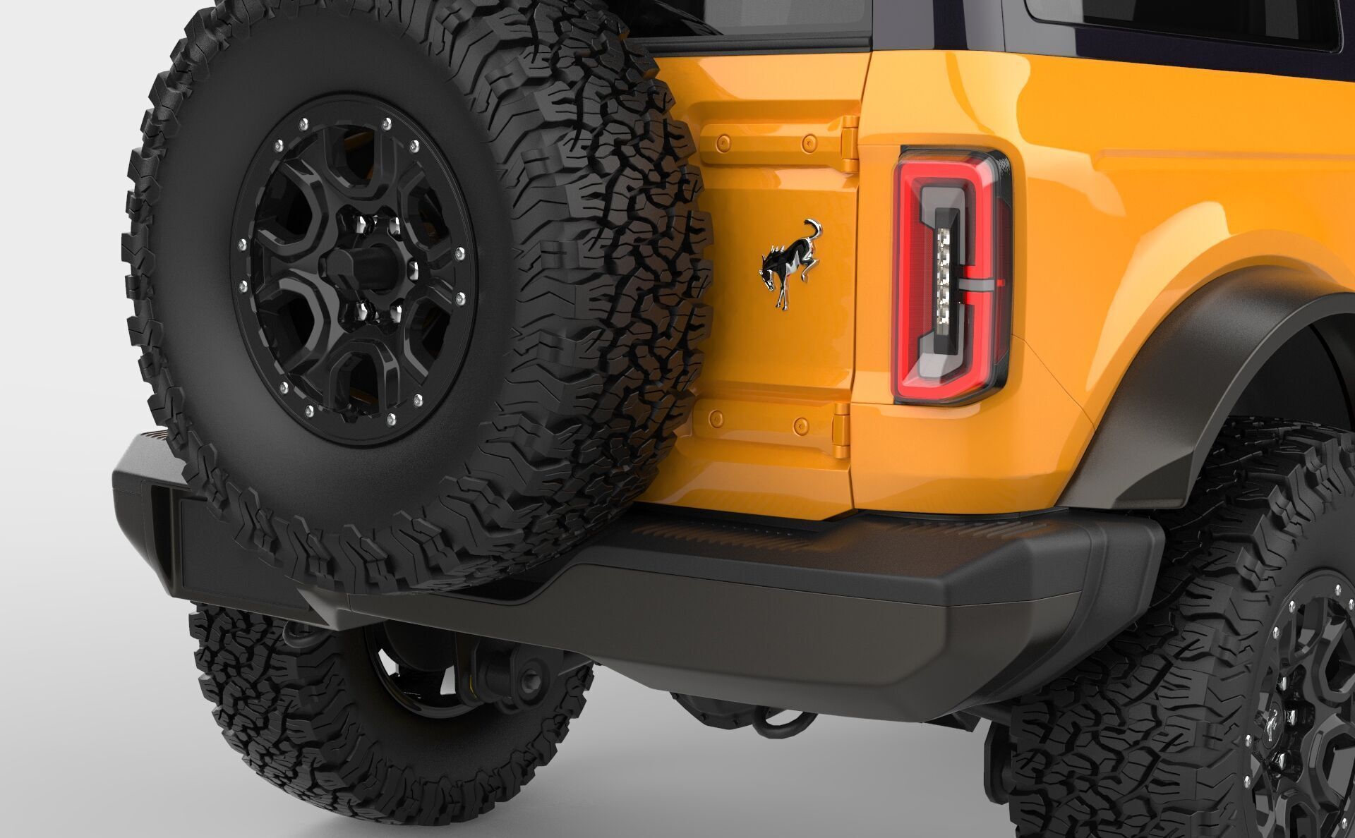 SUV Bronco Mk6 2021 3D model_34