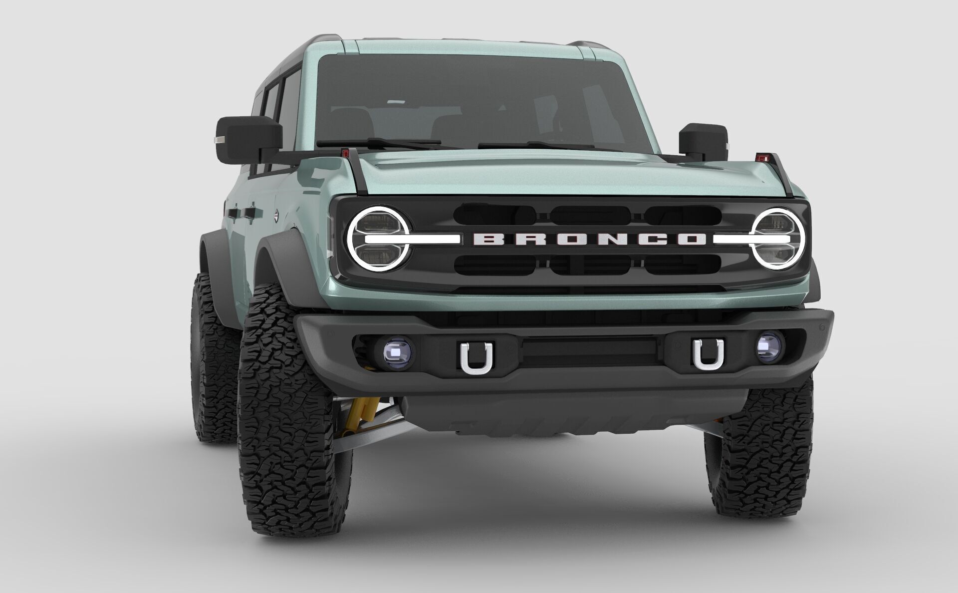 SUV Bronco Mk6 2021 3D model_72