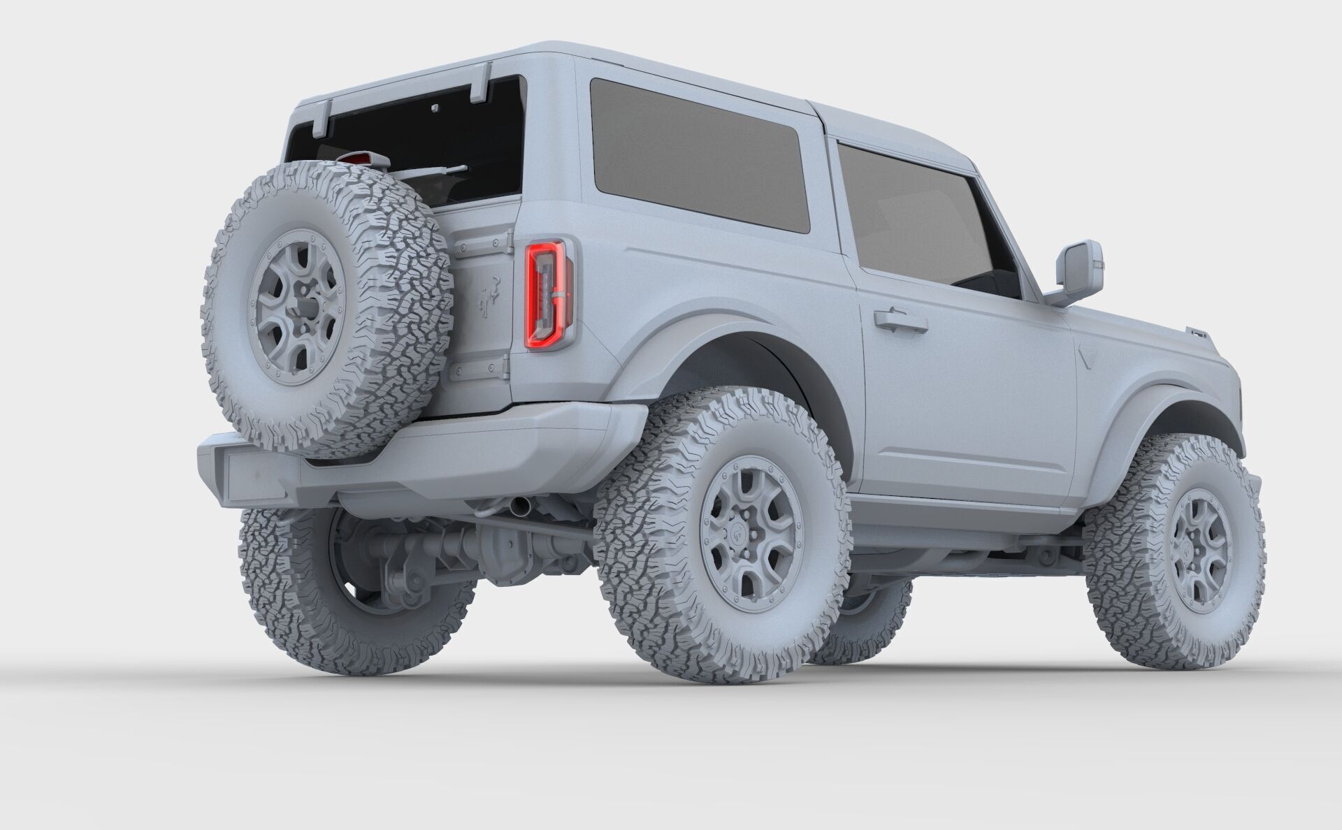 SUV Bronco Mk6 2021 3D model_50