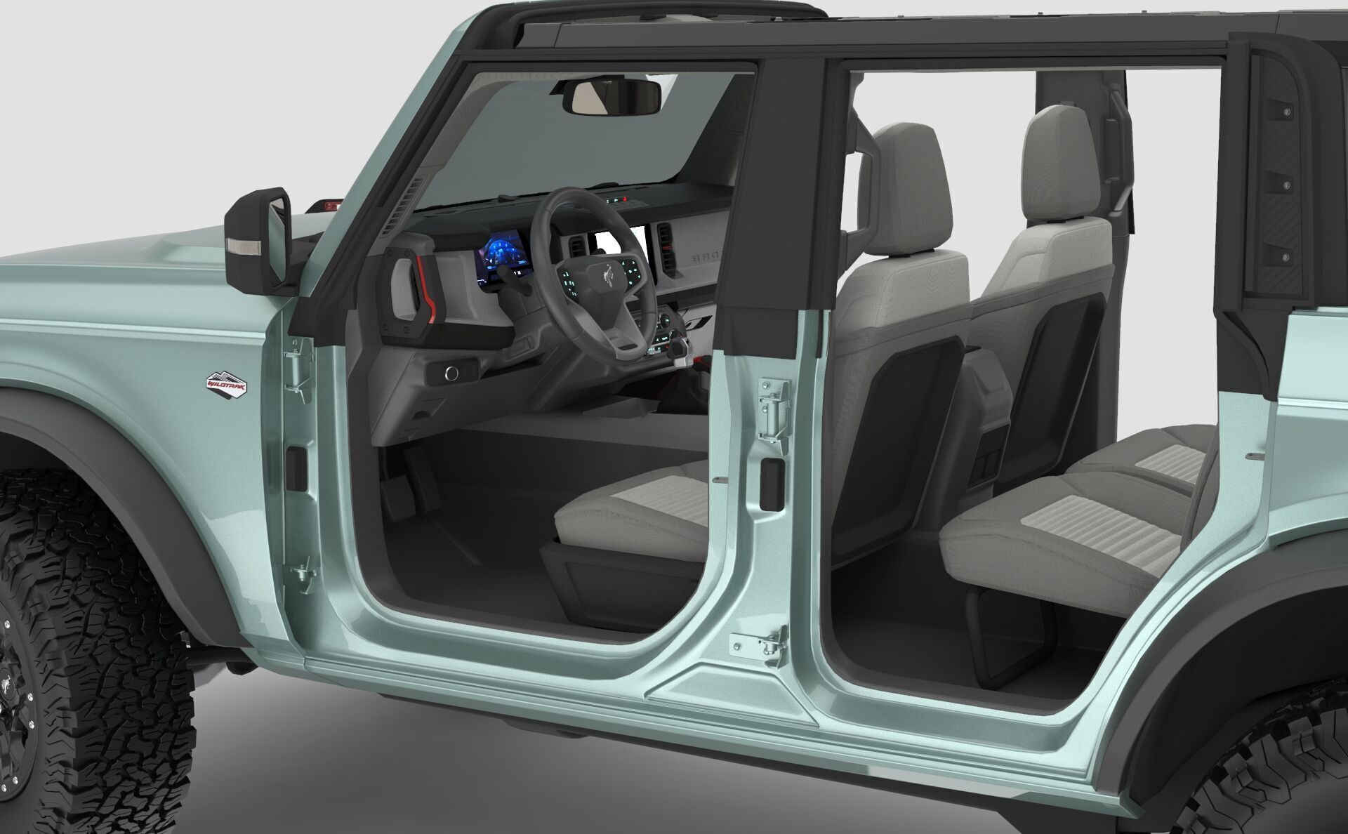 SUV Bronco Mk6 2021 3D model_84