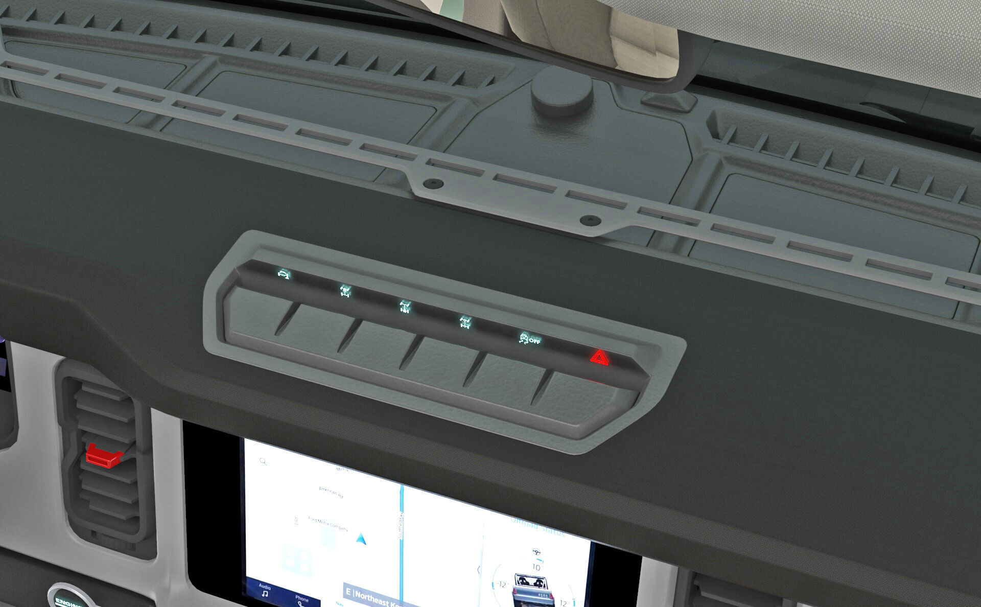 SUV Bronco Mk6 2021 3D model_88