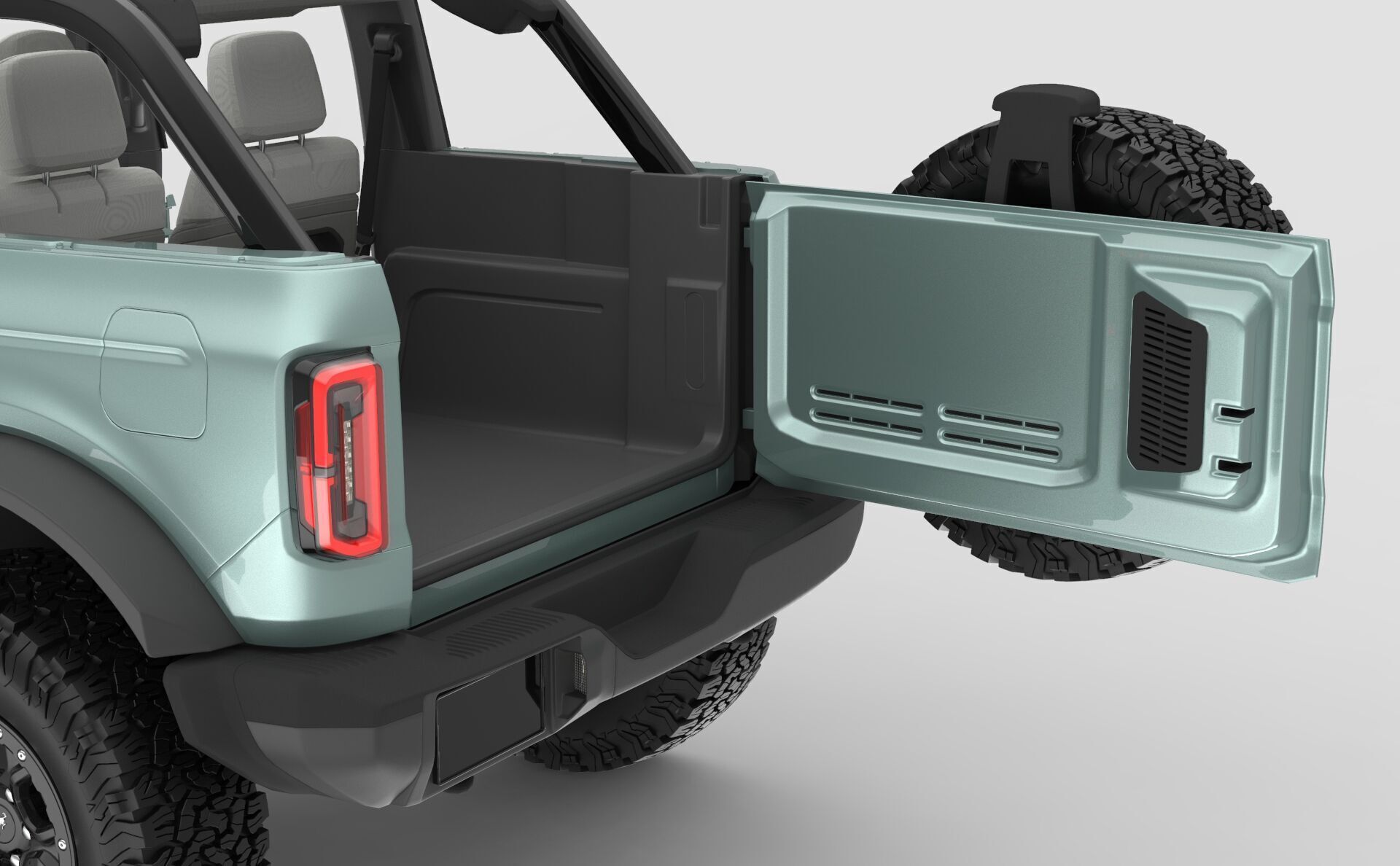 SUV Bronco Mk6 2021 3D model_79