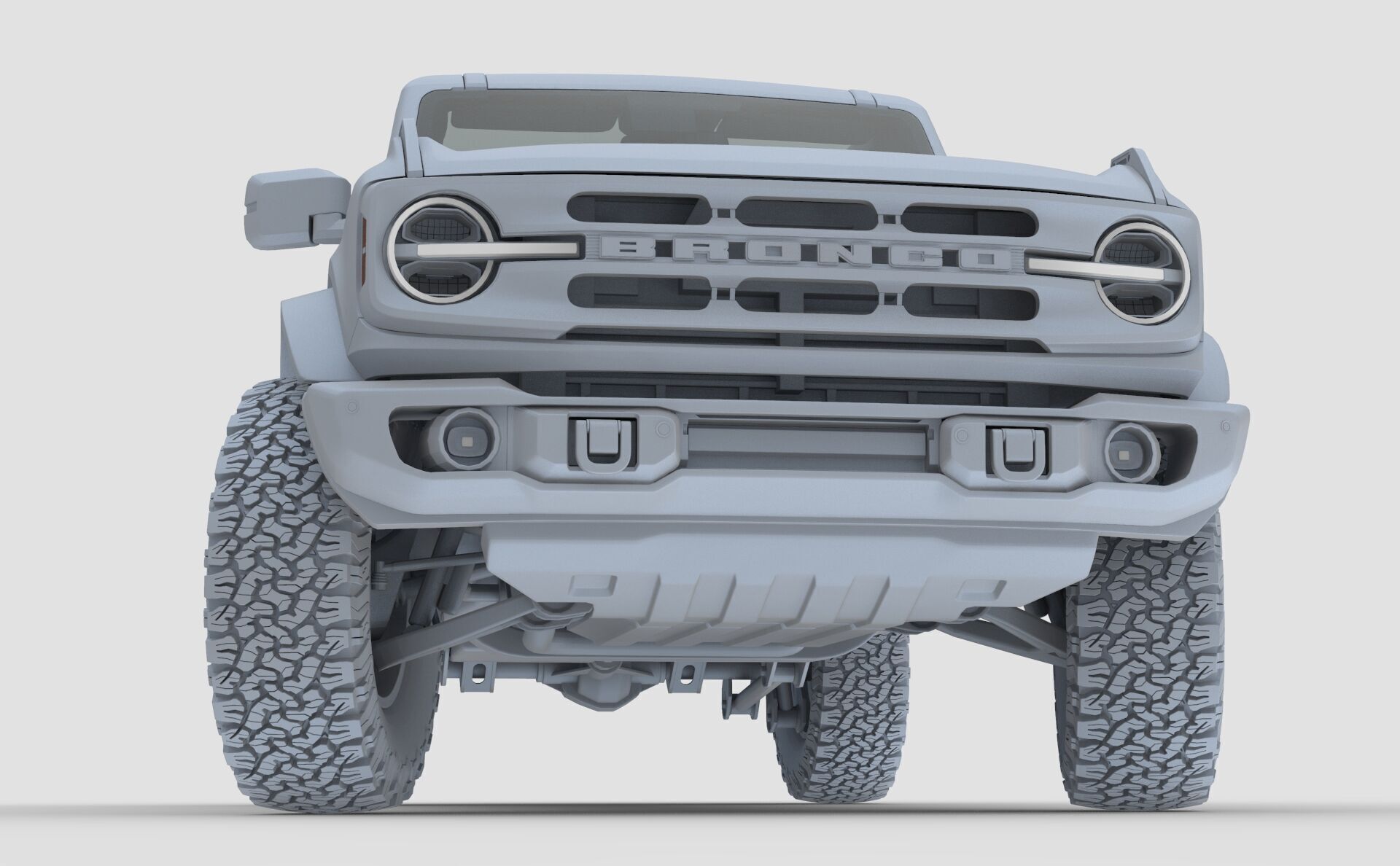SUV Bronco Mk6 2021 3D model_105