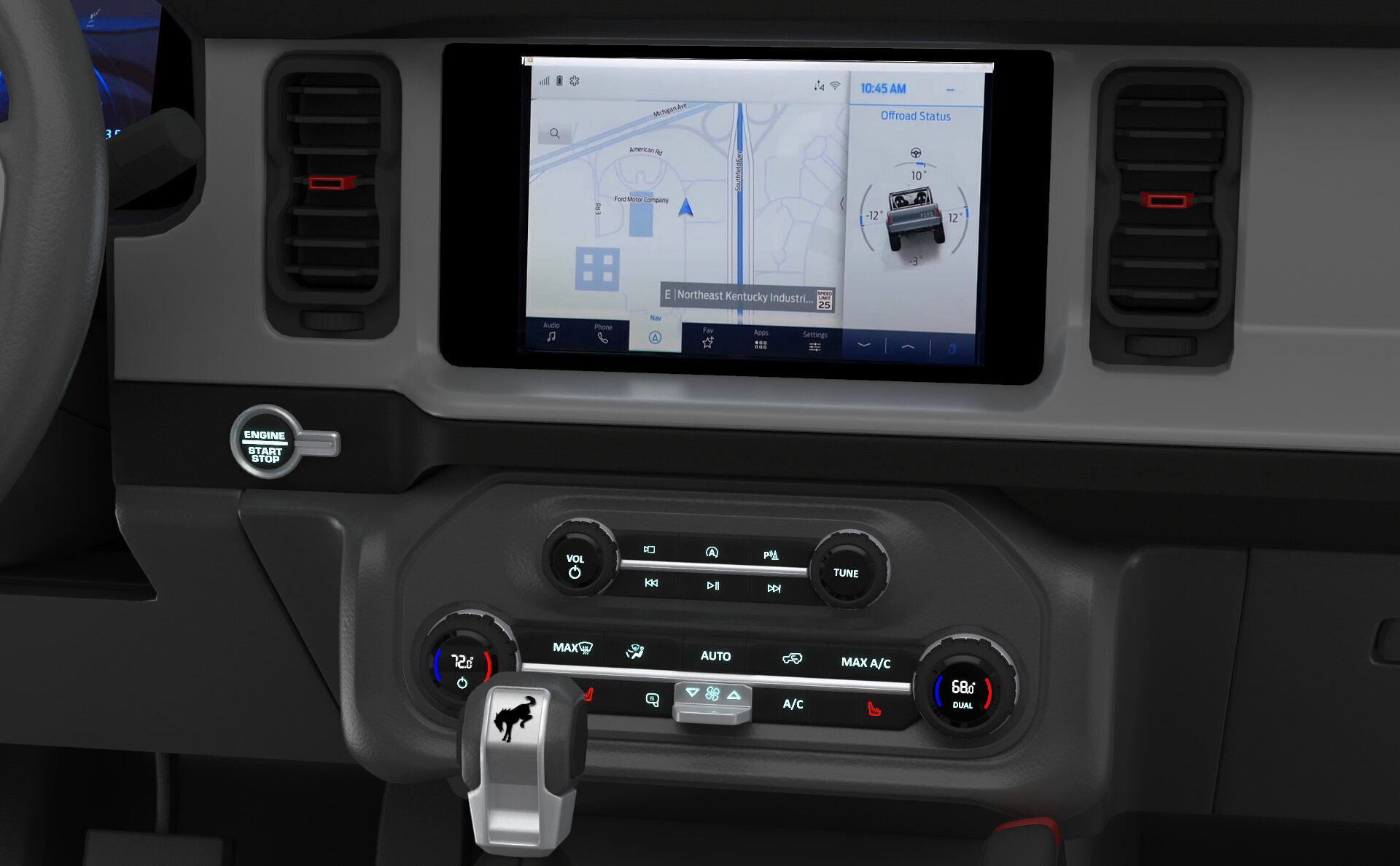 SUV Bronco Mk6 2021 3D model_86