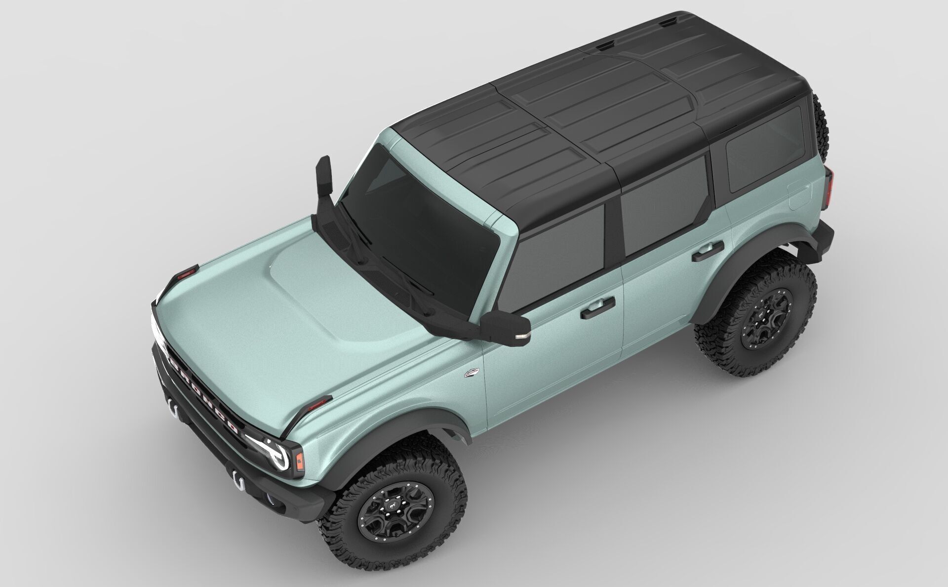 SUV Bronco Mk6 2021 3D model_68
