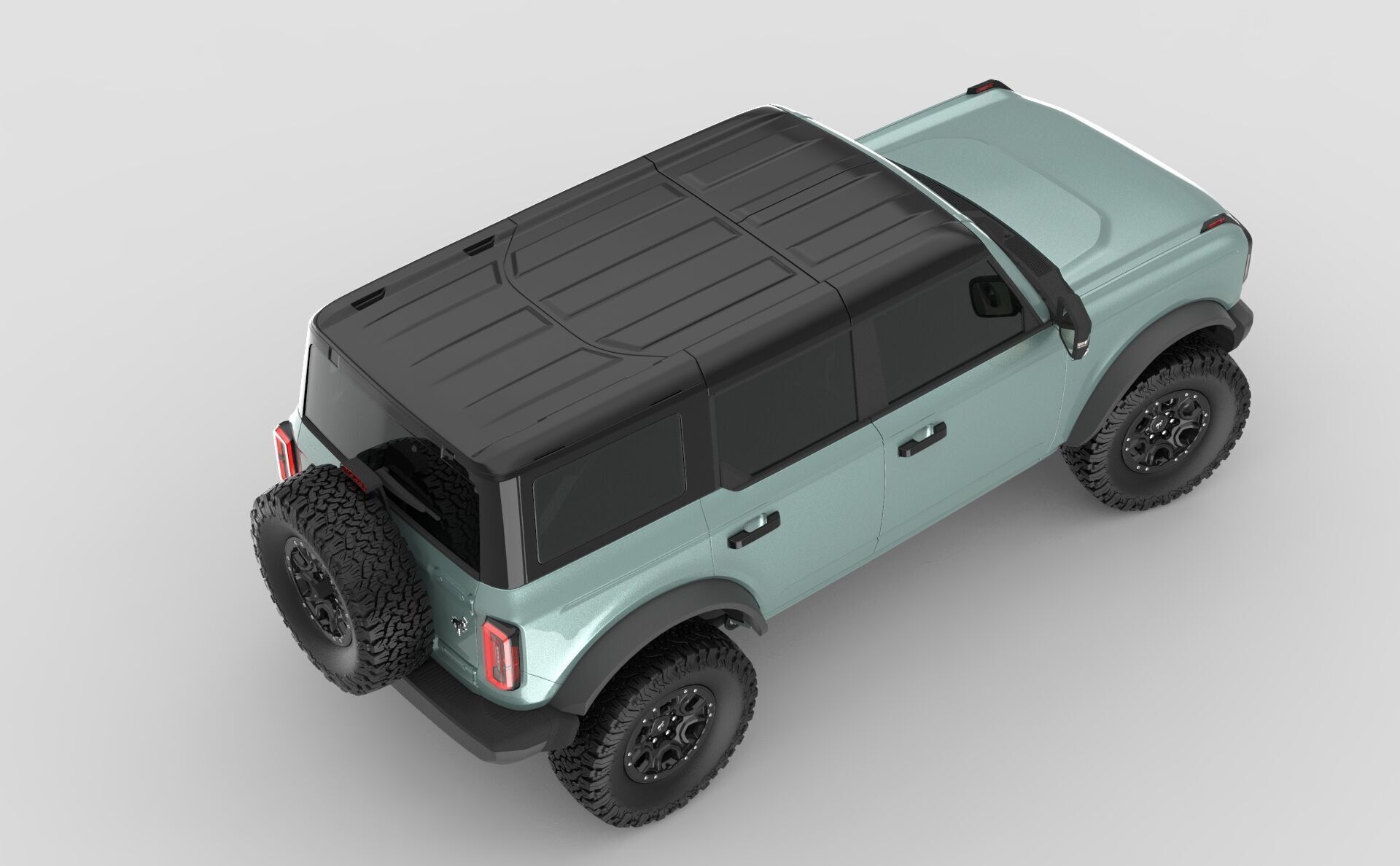 SUV Bronco Mk6 2021 3D model_69