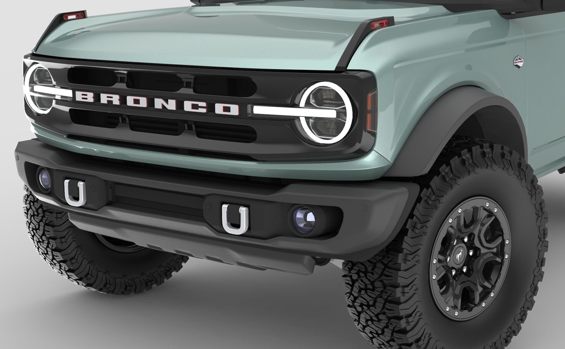 SUV Bronco Mk6 2021 3D model_64