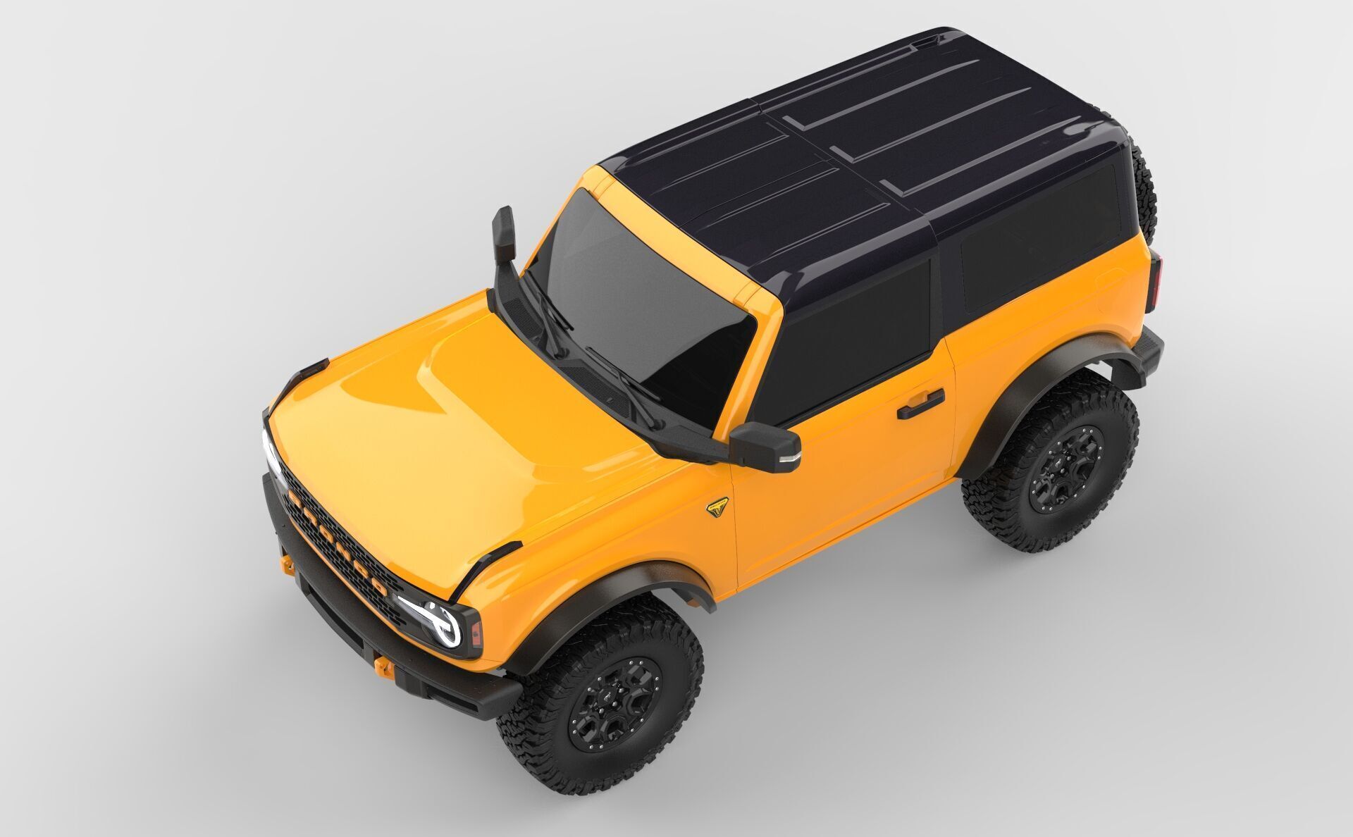 SUV Bronco Mk6 2021 3D model_15