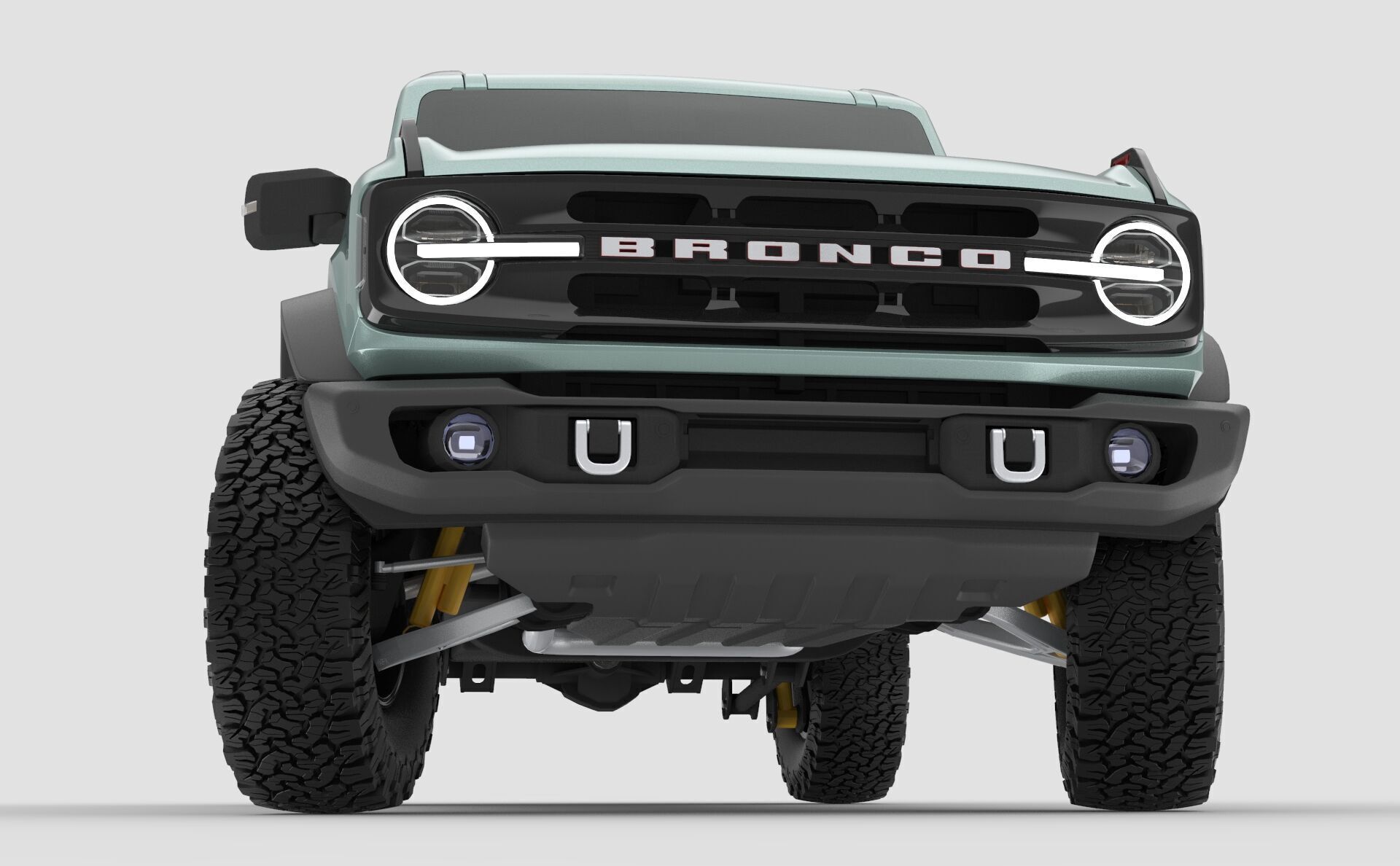 SUV Bronco Mk6 2021 3D model_74