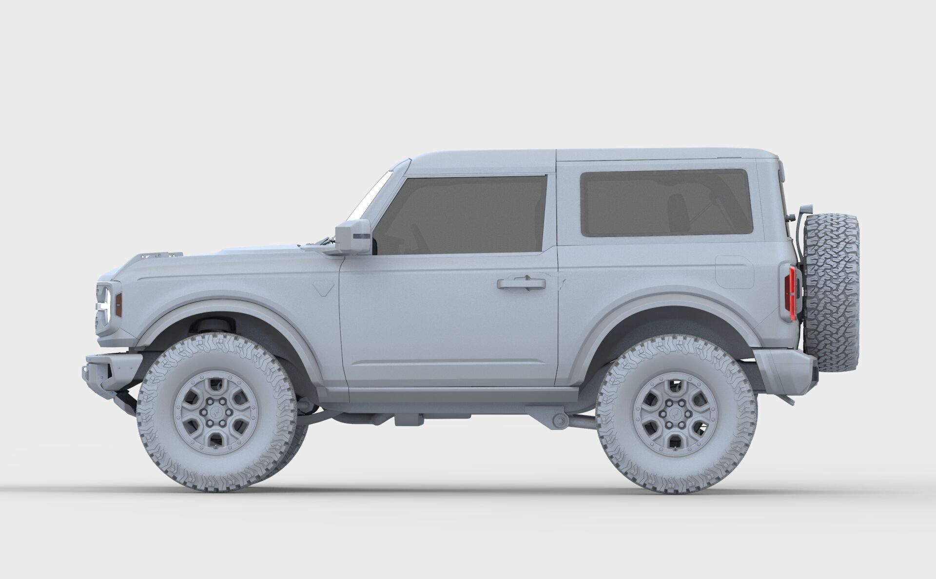SUV Bronco Mk6 2021 3D model_46