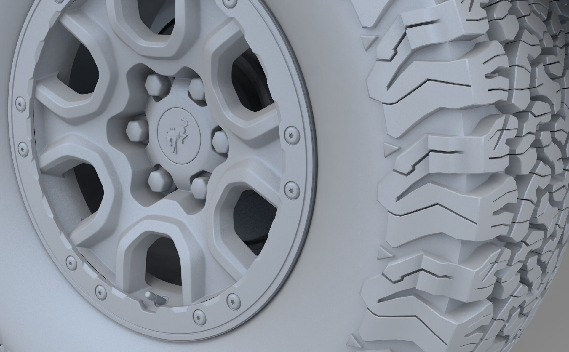 SUV Bronco Mk6 2021 3D model_9