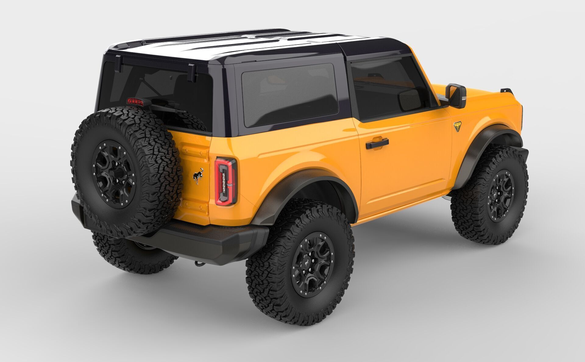 SUV Bronco Mk6 2021 3D model_11