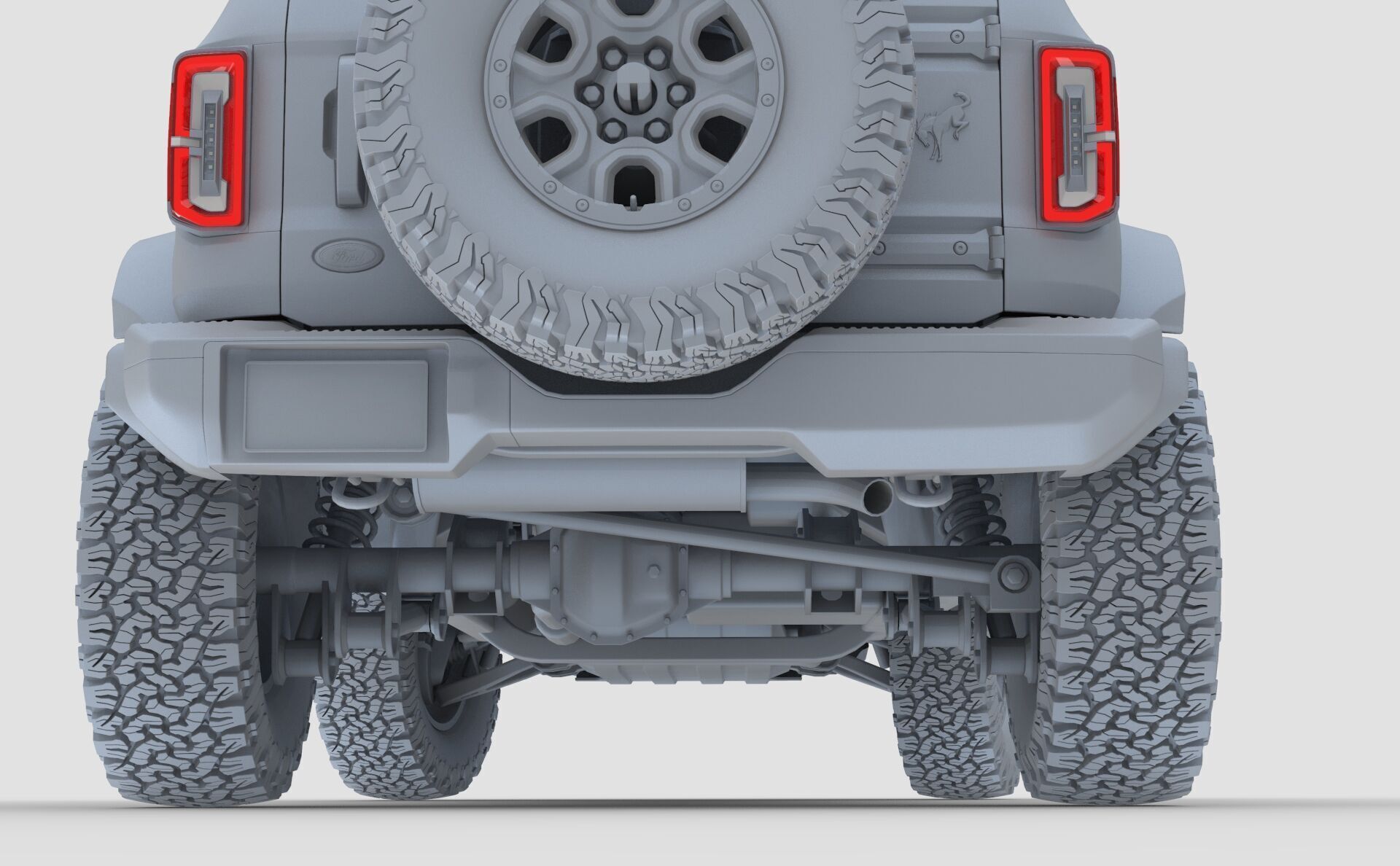 SUV Bronco Mk6 2021 3D model_106