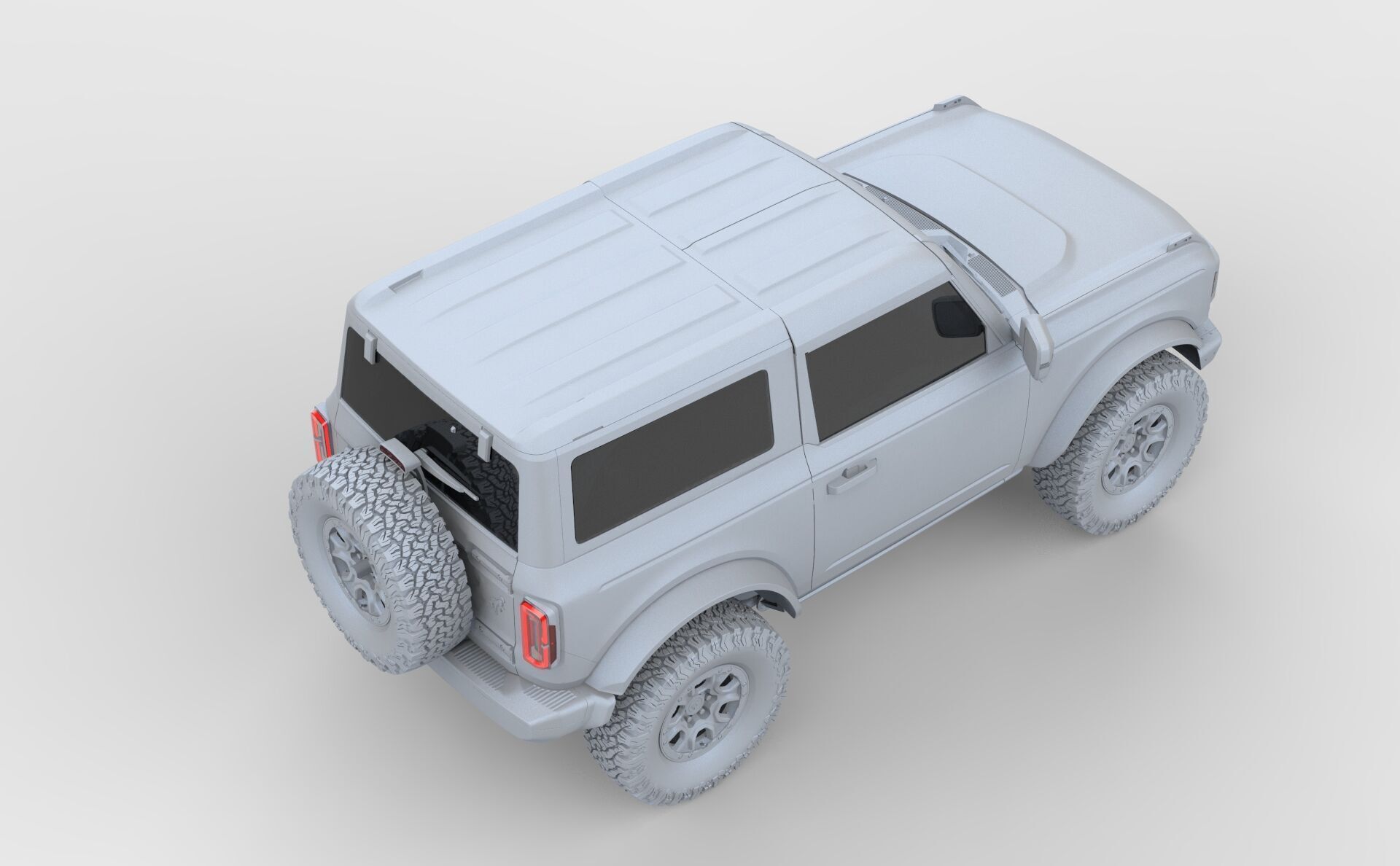 SUV Bronco Mk6 2021 3D model_56