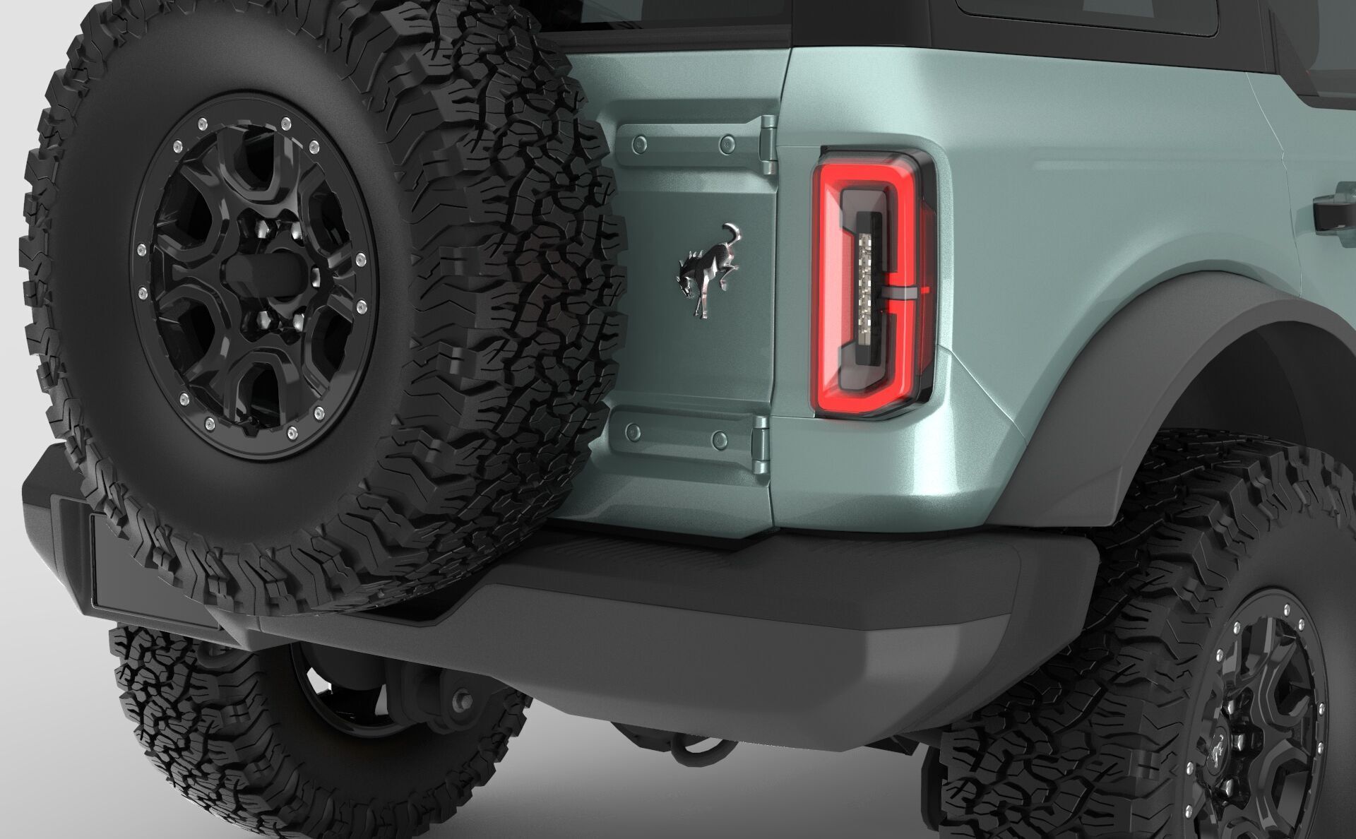 SUV Bronco Mk6 2021 3D model_66