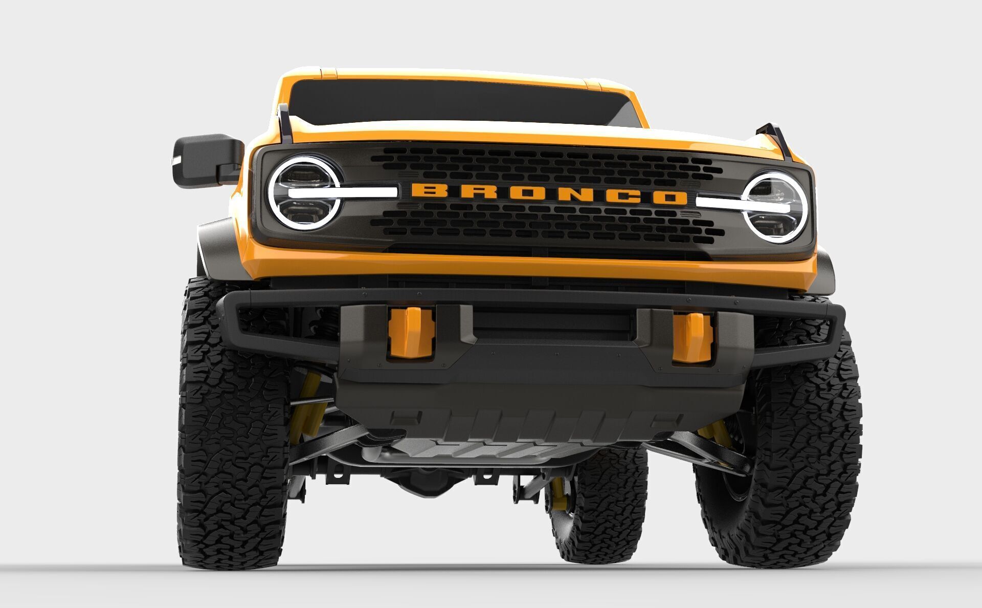 SUV Bronco Mk6 2021 3D model_22