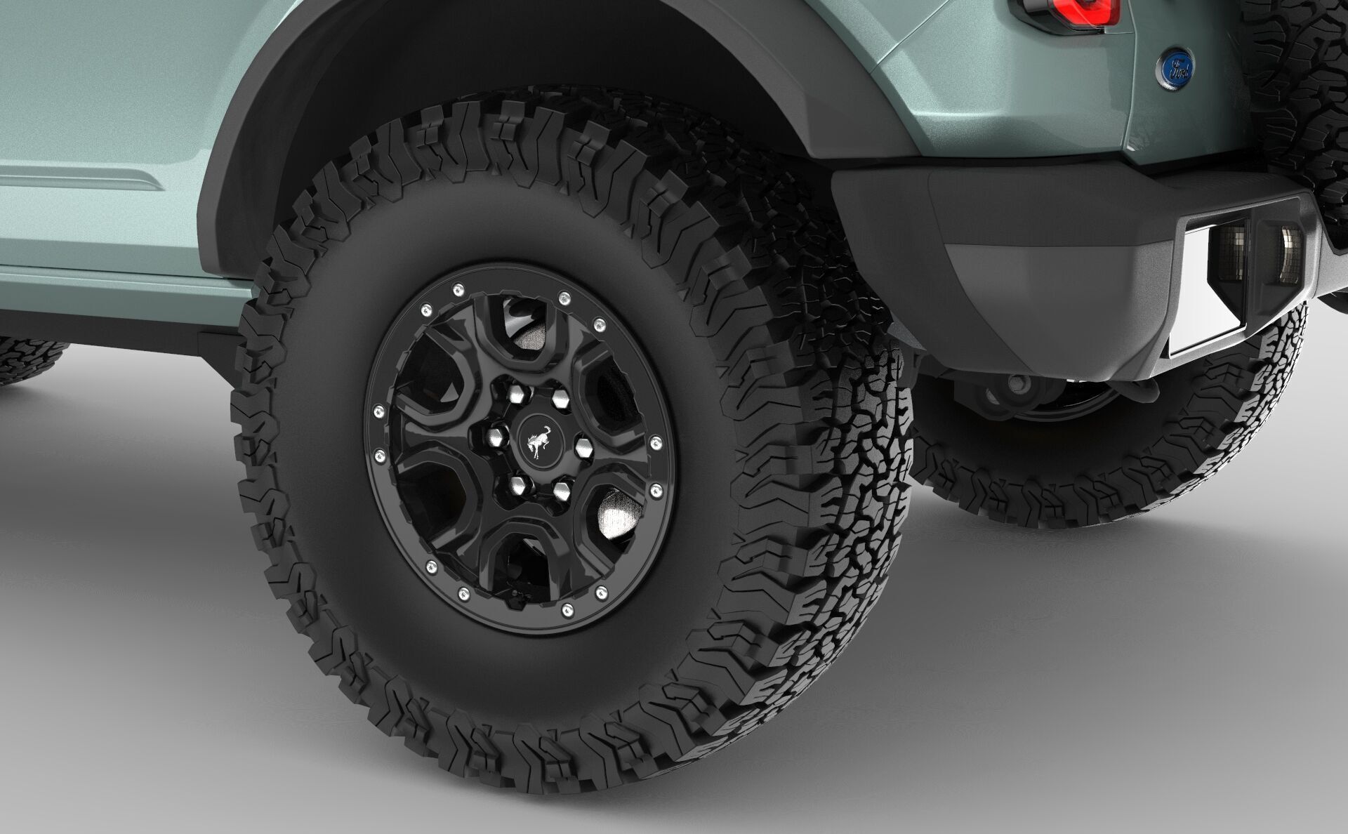 SUV Bronco Mk6 2021 3D model_70