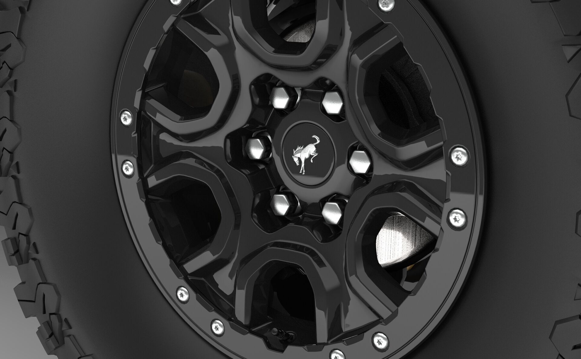 SUV Bronco Mk6 2021 3D model_77