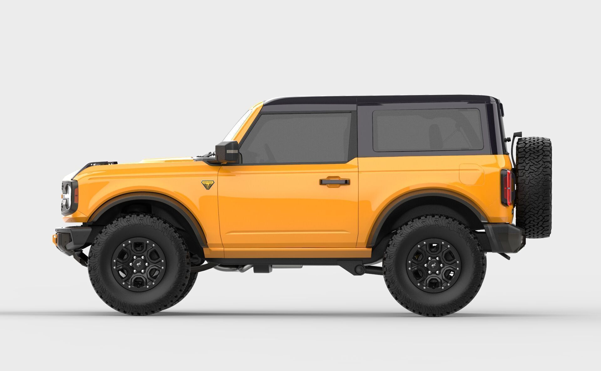 SUV Bronco Mk6 2021 3D model_10