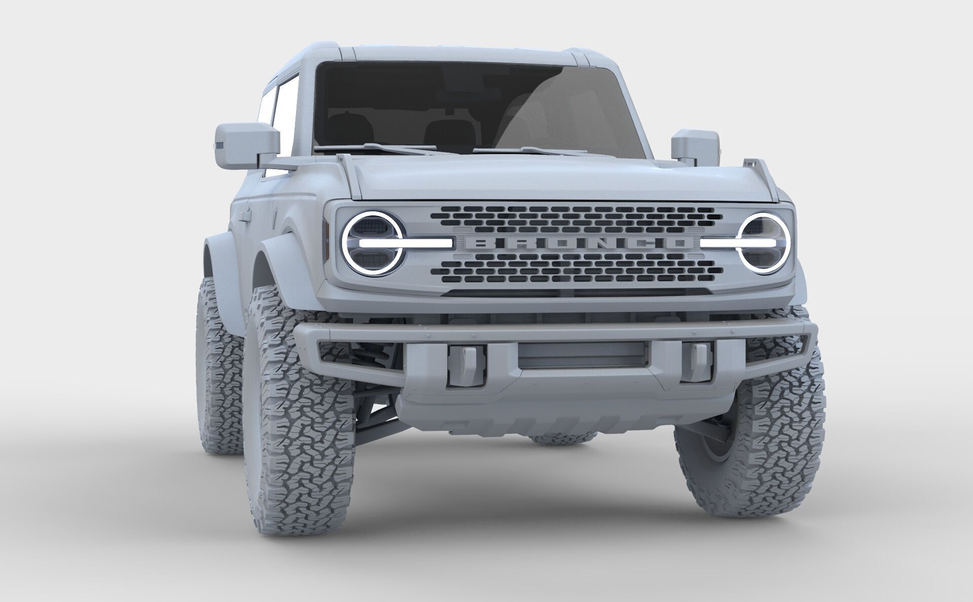 SUV Bronco Mk6 2021 3D model_5