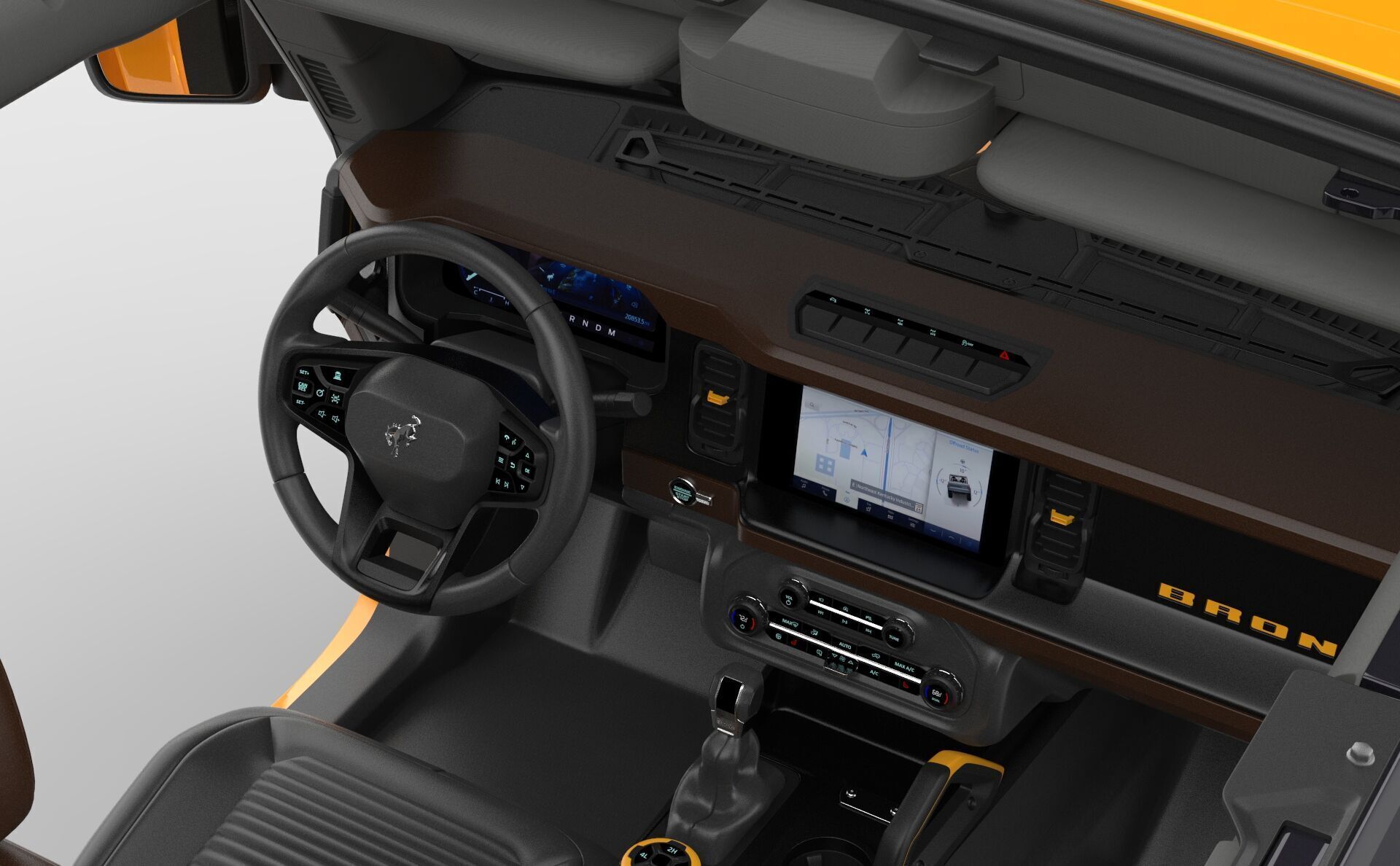 SUV Bronco Mk6 2021 3D model_40