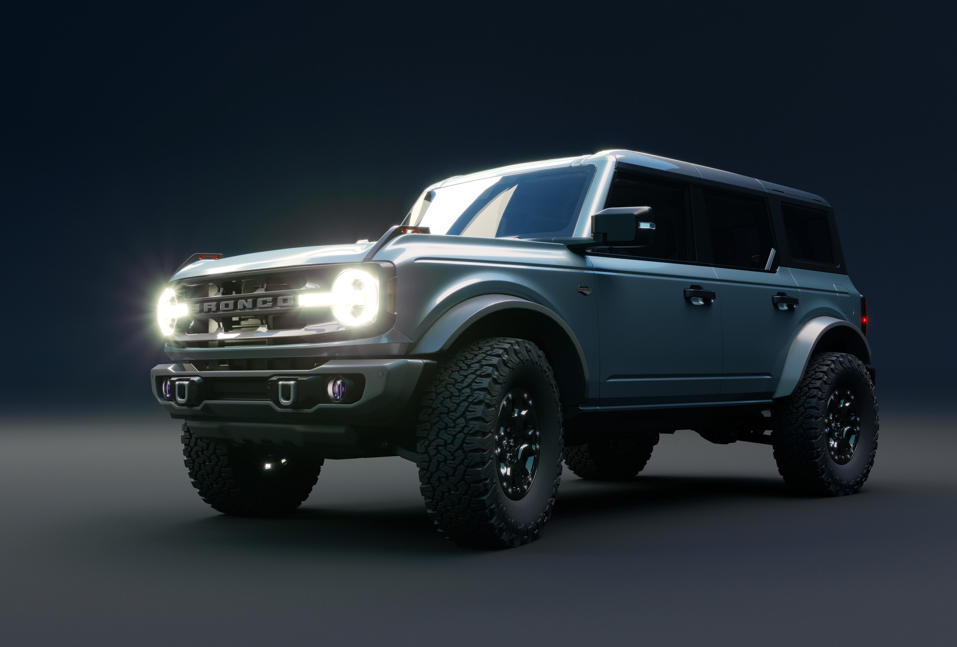 SUV Bronco Mk6 2021 3D model_93