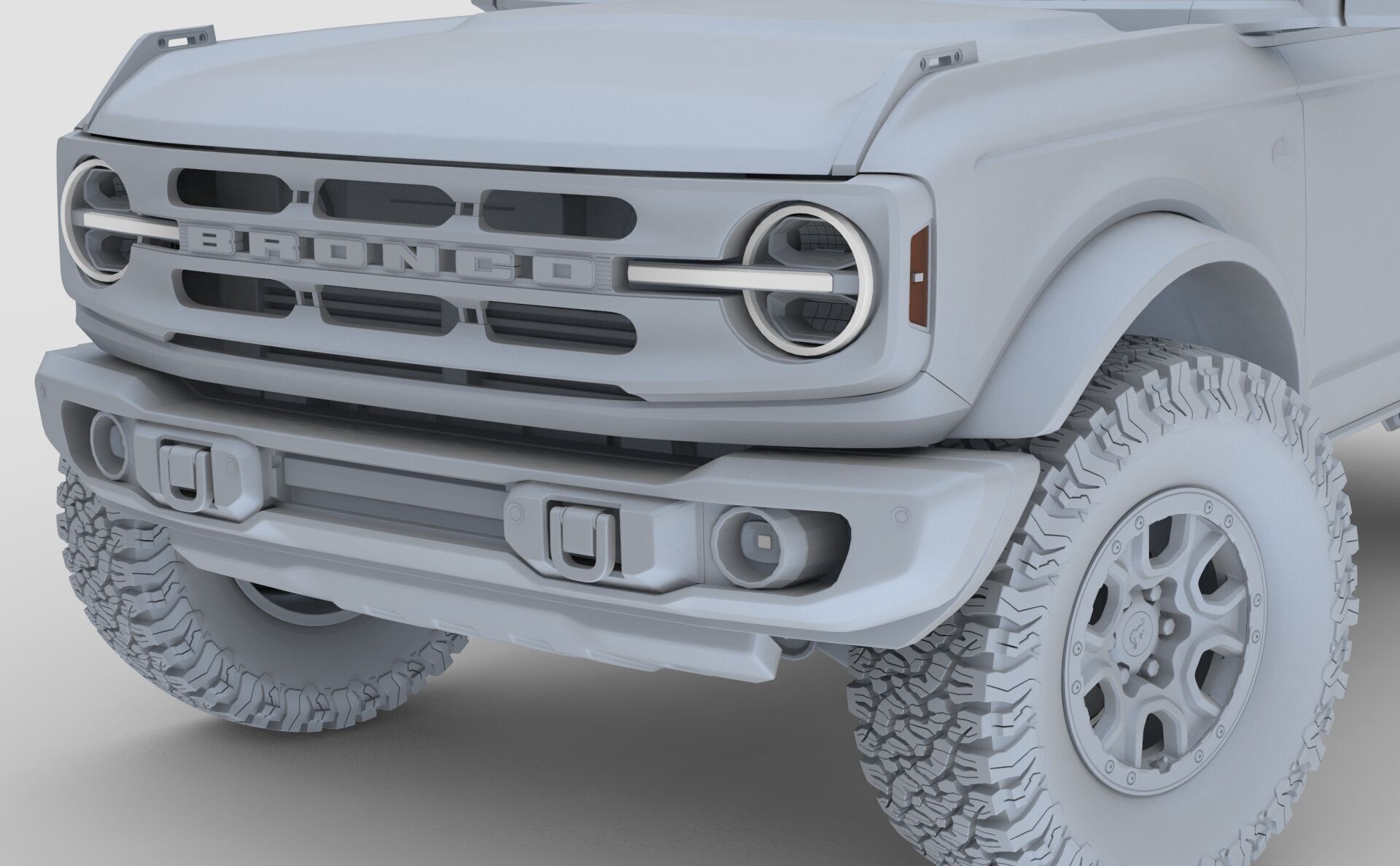 SUV Bronco Mk6 2021 3D model_100